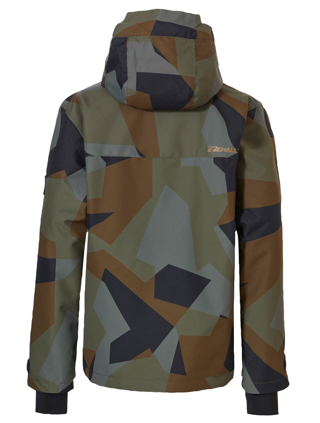 Rehall, Artrix-R-Jr. Winter Anorak Kinder Camo Olive grün 