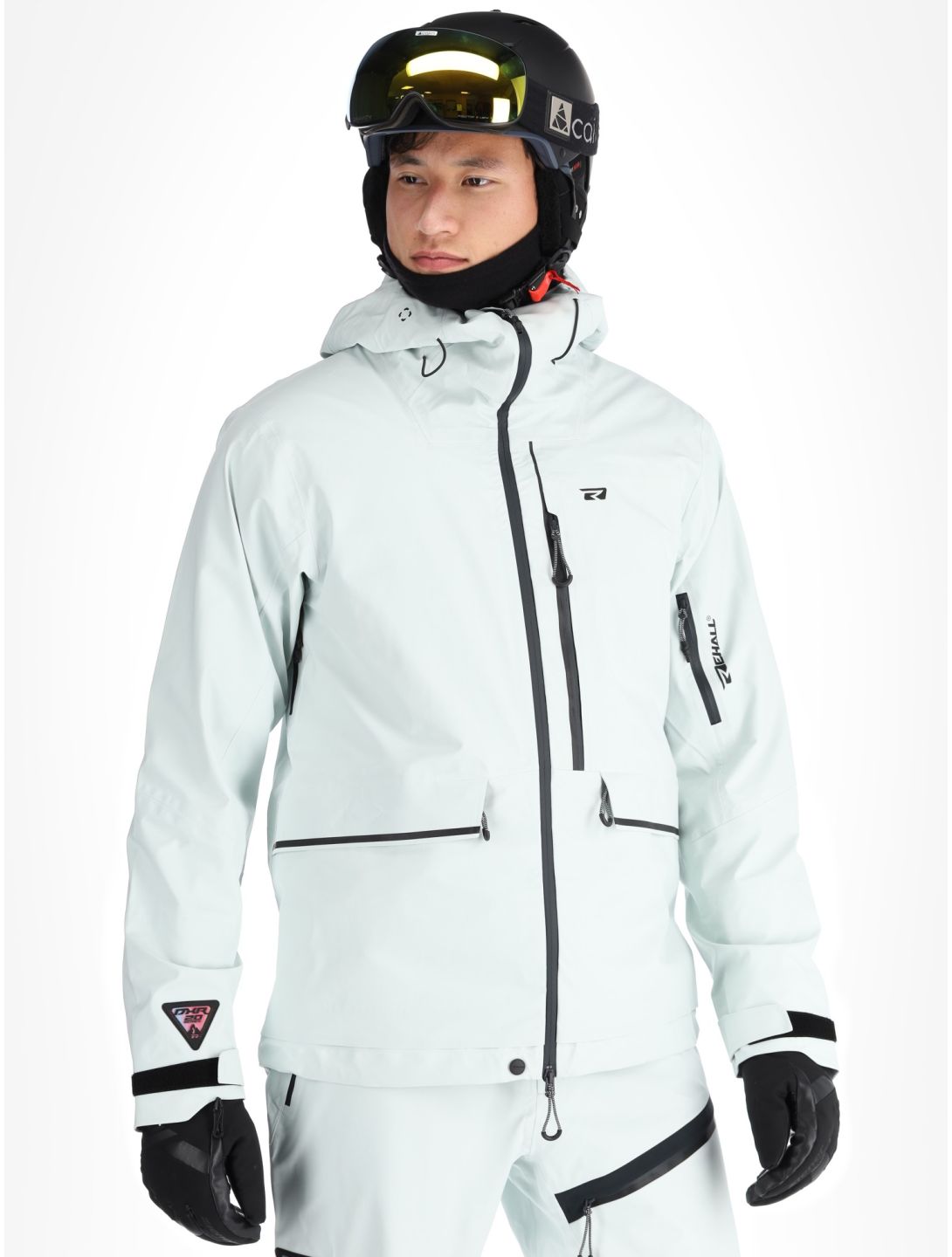 Rehall, Arvon-R Hardshell Skijacke Herren Light Grey grau 