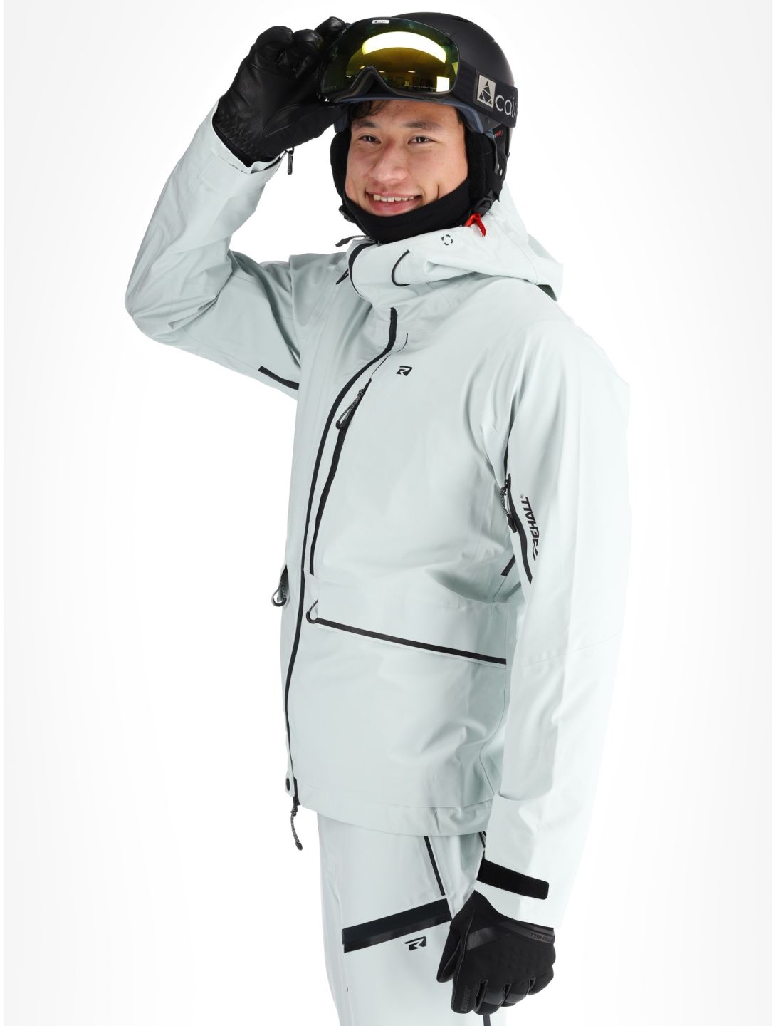 Rehall, Arvon-R Hardshell Skijacke Herren Light Grey grau 