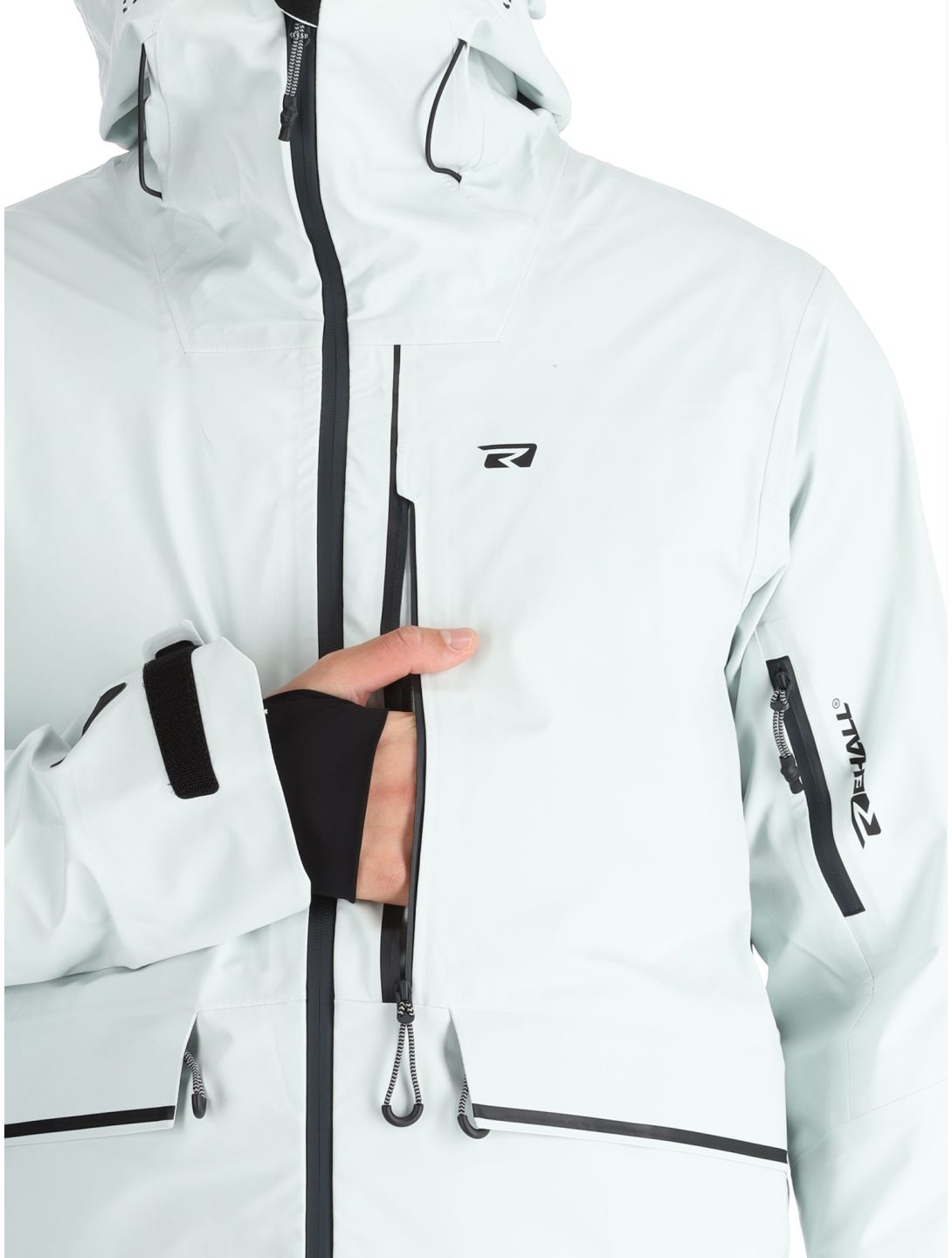 Rehall, Arvon-R Hardshell Skijacke Herren Light Grey grau 