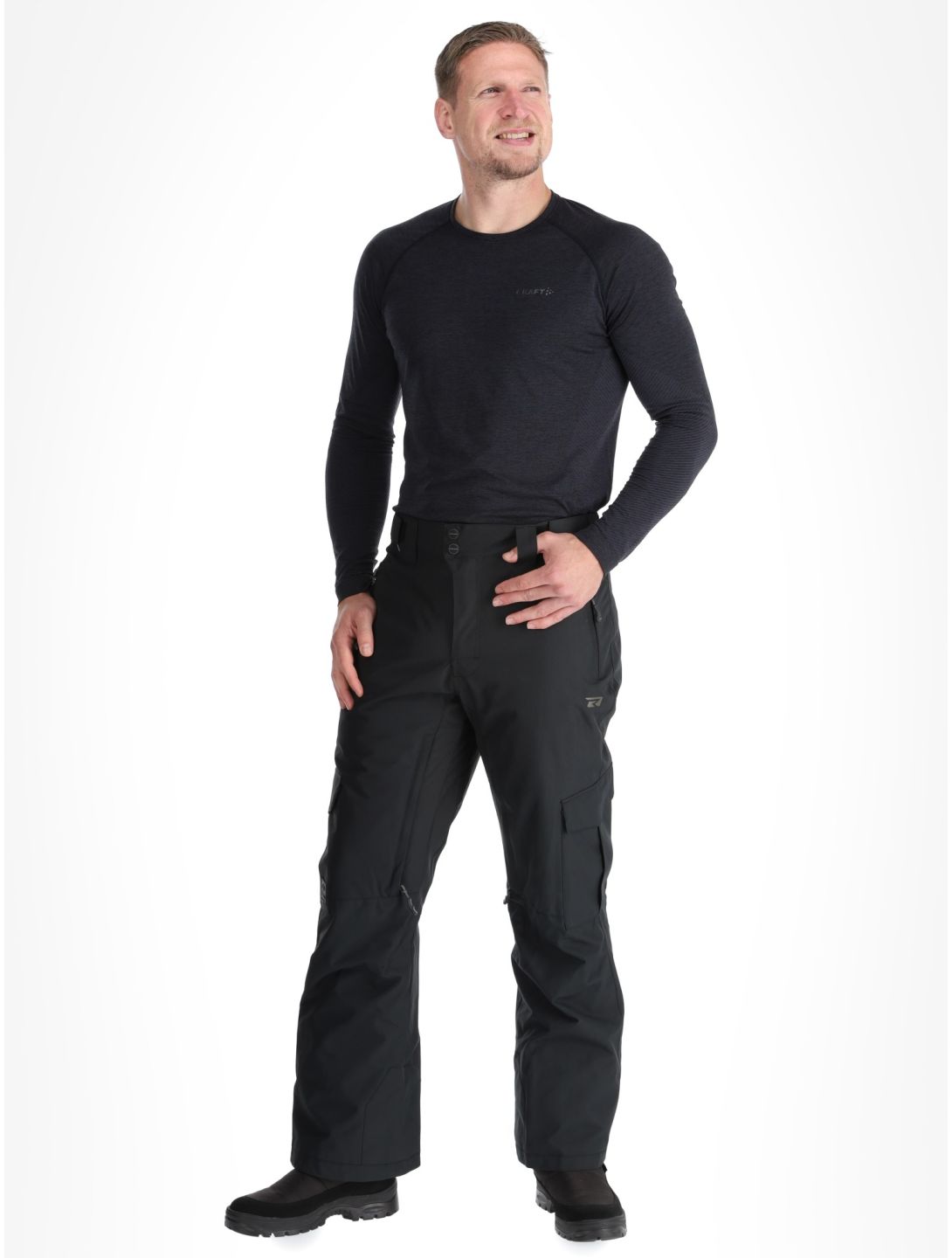 Rehall, Benn-R Skihose Herren Black schwarz 