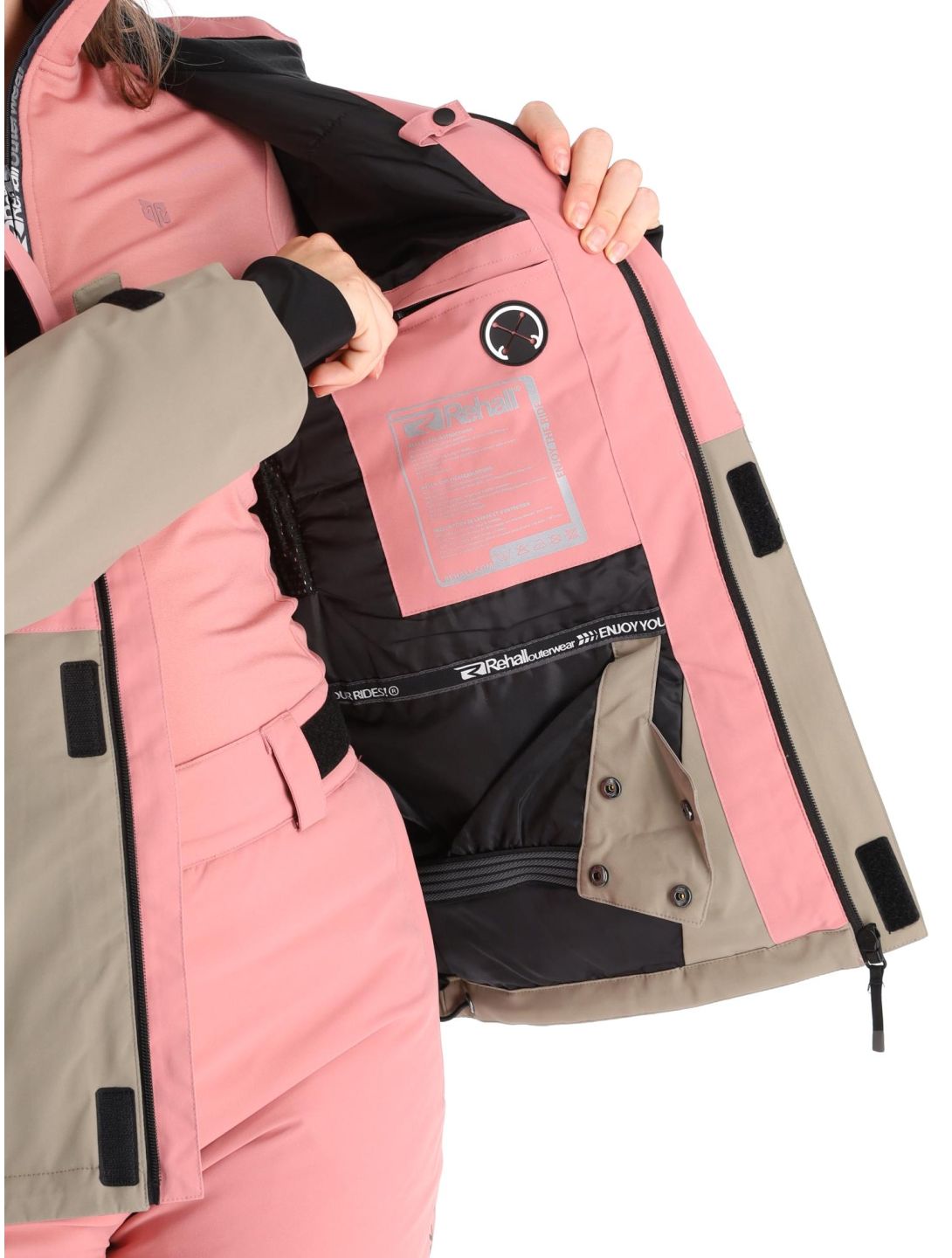 Rehall, Bibi-R Skijacke Damen Dusty Rose rosa 