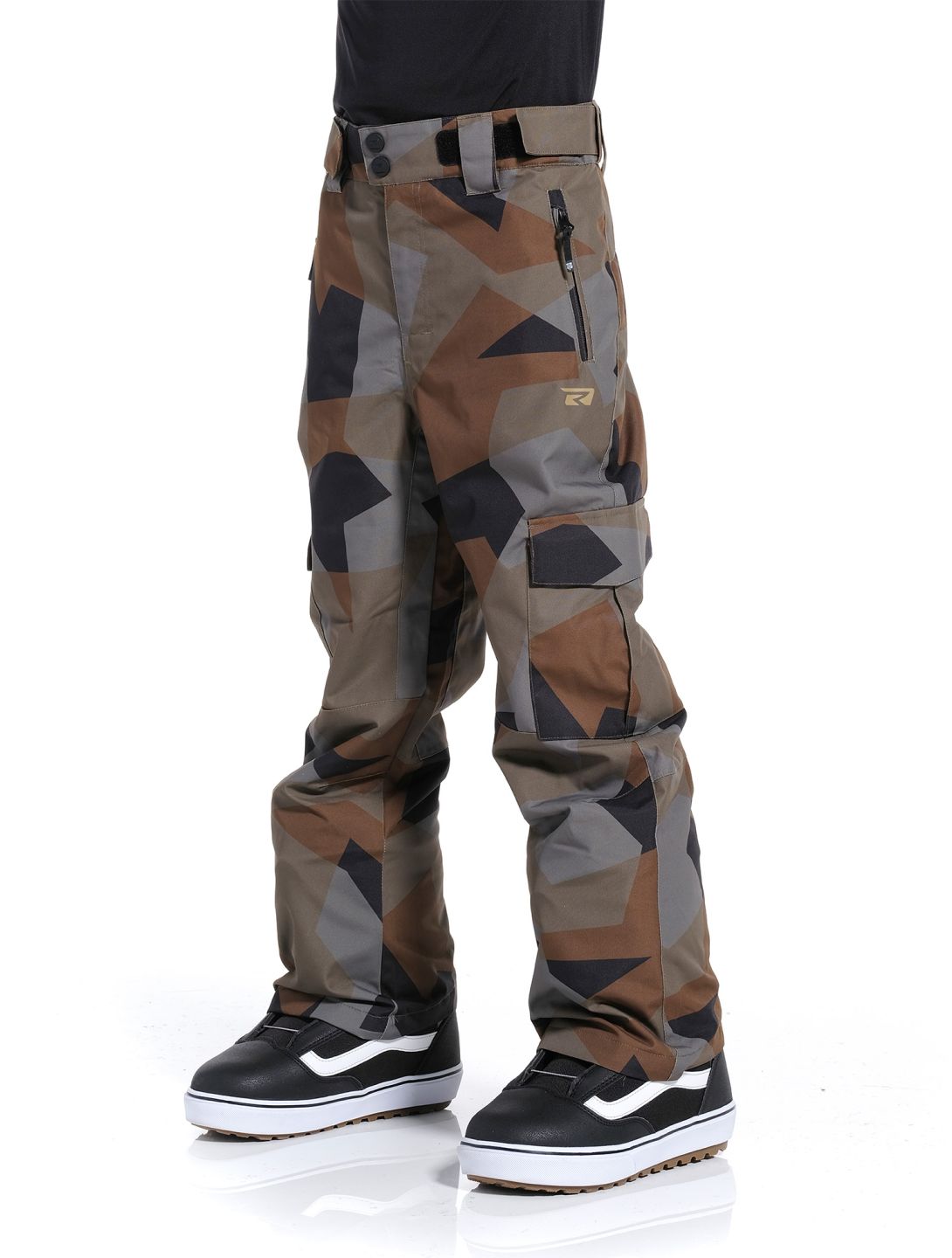 Rehall, Buzz-R-Jr. Skihose Kinder Camo Olive grün 