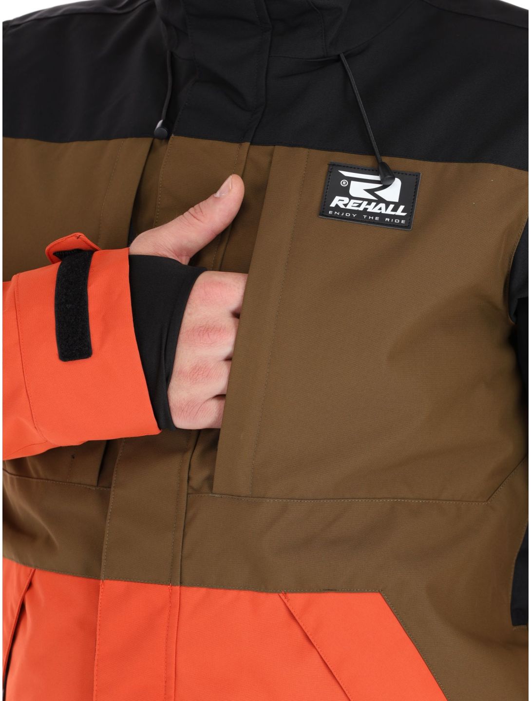 Rehall, Carls-R Skijacke Herren Rust blau, braun, orange 