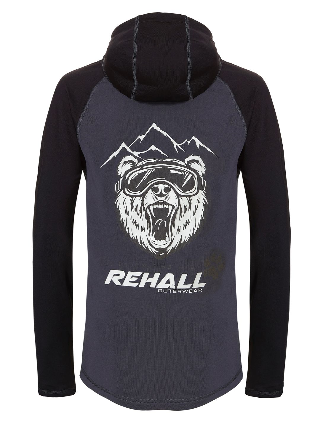 Rehall, Cook-R Pullover Kinder Black grau, schwarz 