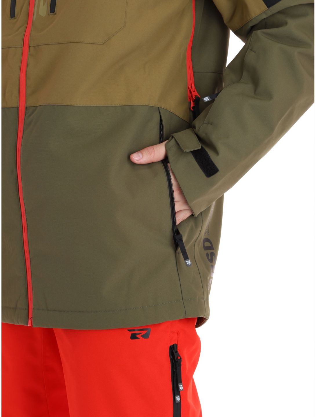 Rehall, Cropp-R Skijacke Herren Military braun, grün, schwarz 