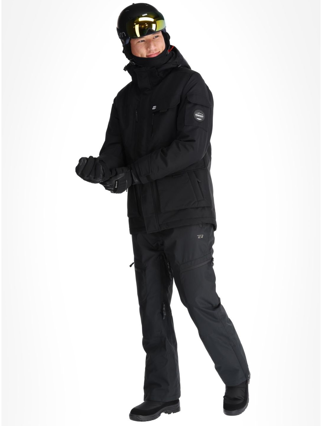 Rehall, Dean-R Skijacke Herren Black schwarz 