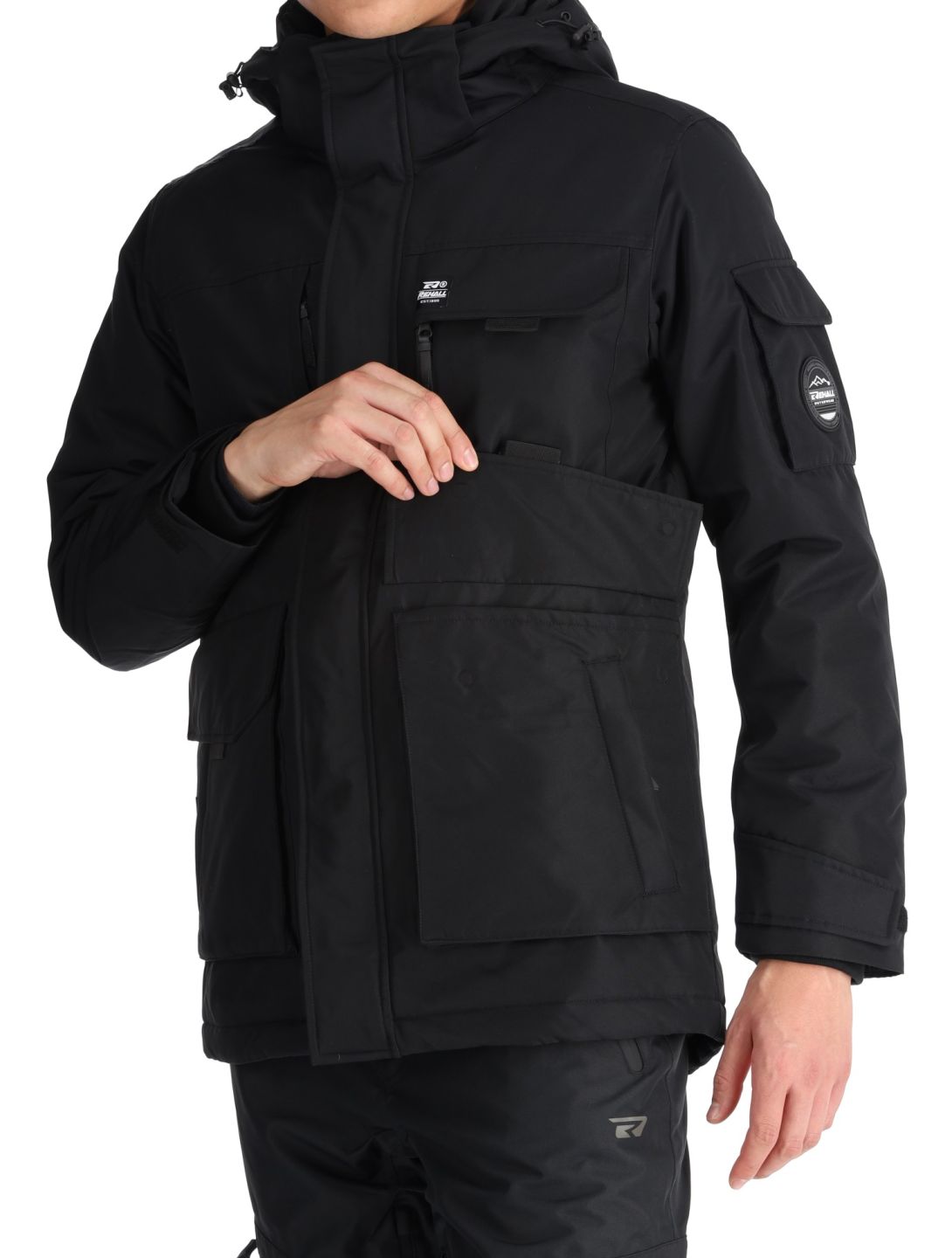 Rehall, Dean-R Skijacke Herren Black schwarz 