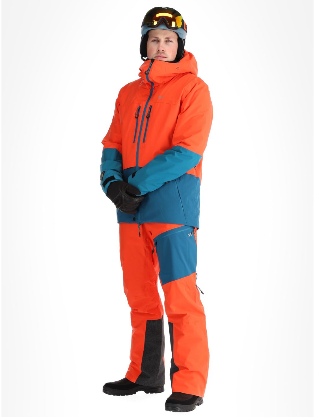 Rehall, Denali-R Skijacke Herren Flame Red grün, rot 