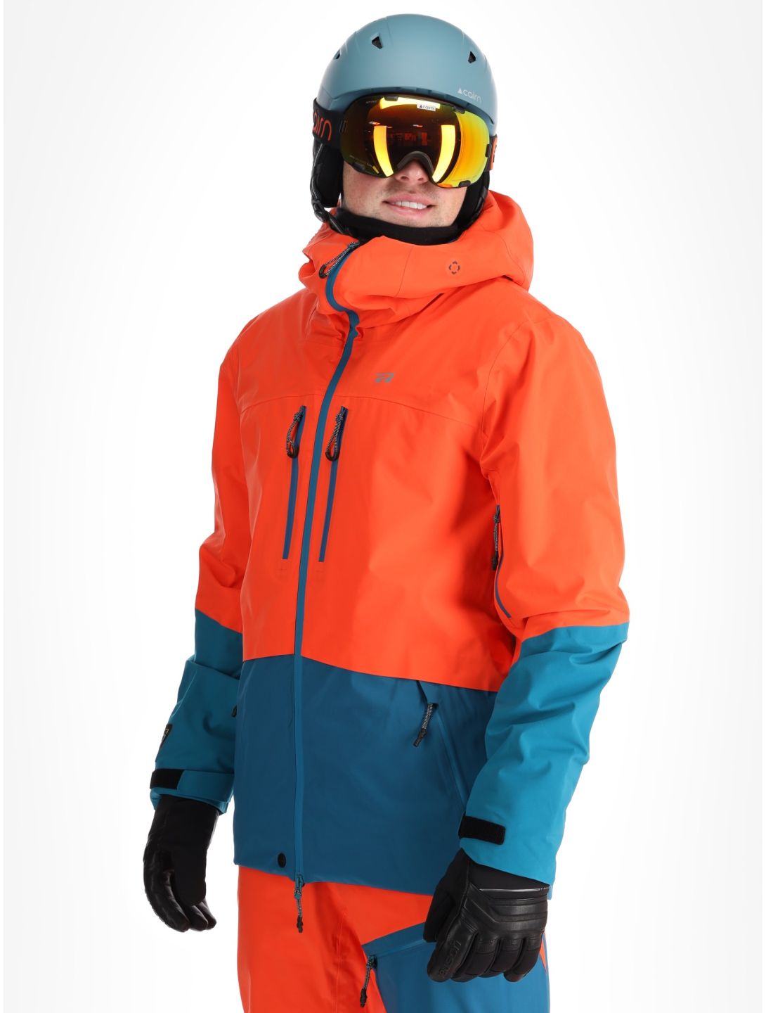 Rehall, Denali-R Skijacke Herren Flame Red grün, rot 