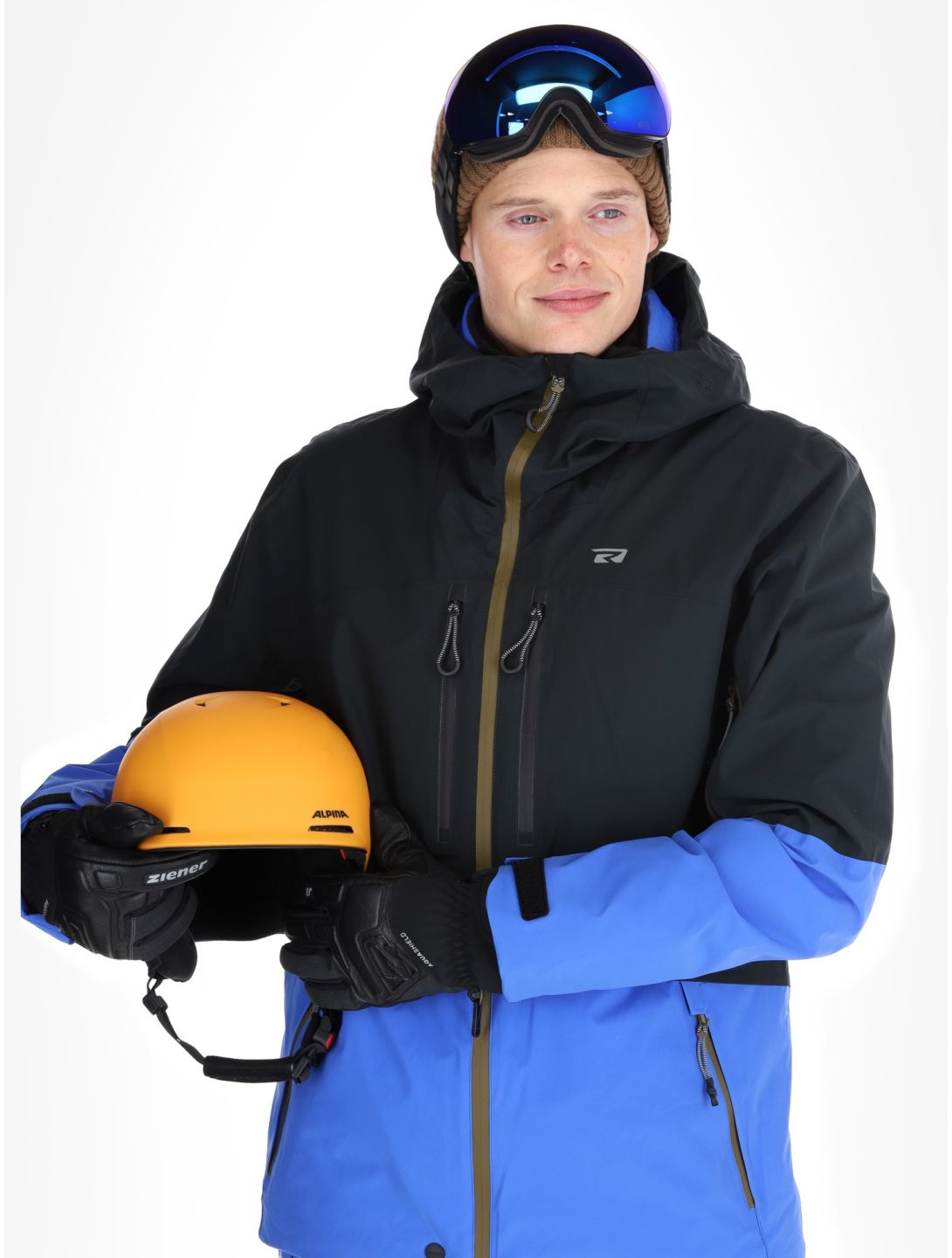 Rehall, Denali-R Skijacke Herren Reflex Blue blau, schwarz 