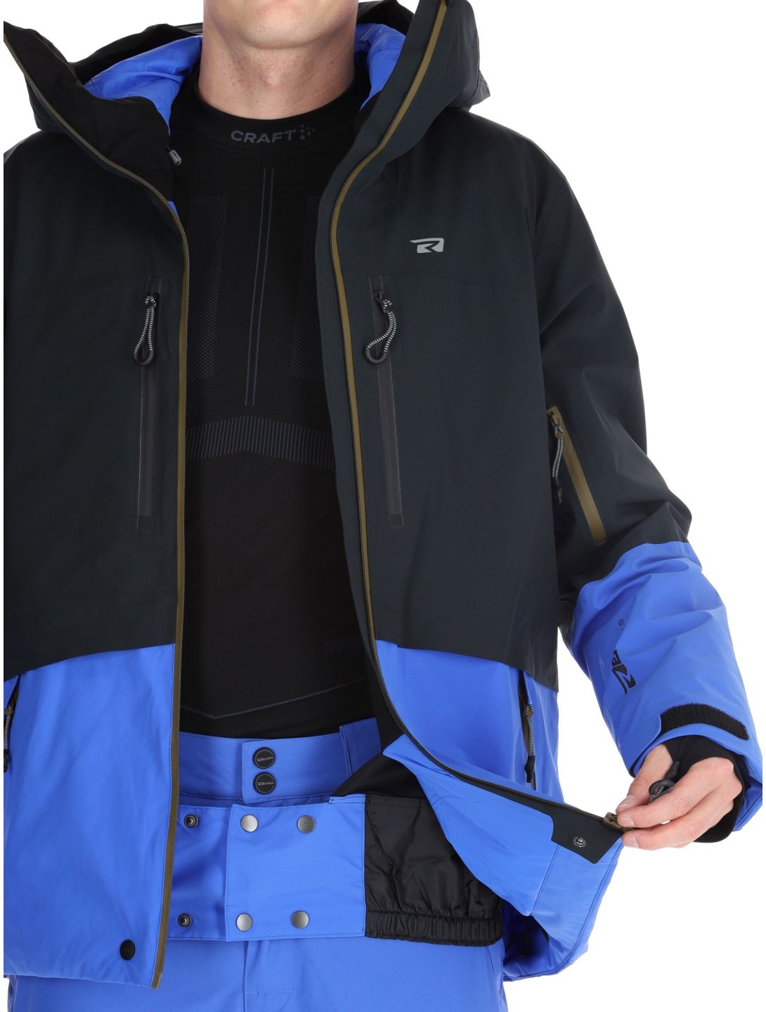 Rehall, Denali-R Skijacke Herren Reflex Blue blau, schwarz 