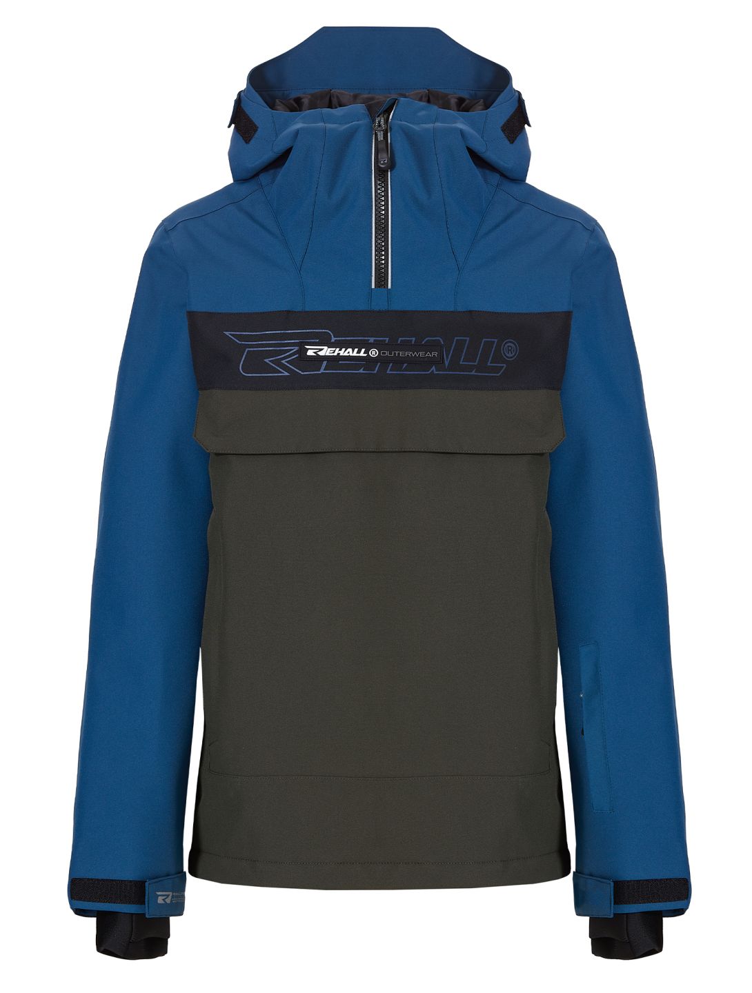 Rehall, Denniz-R Winter Anorak Kinder Dark Petrol grün 