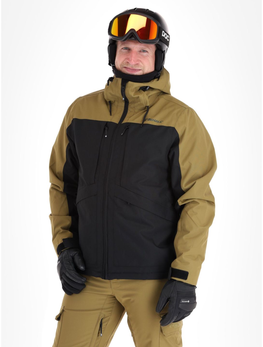 Rehall, Denver-R Skijacke Herren Military grün, schwarz 