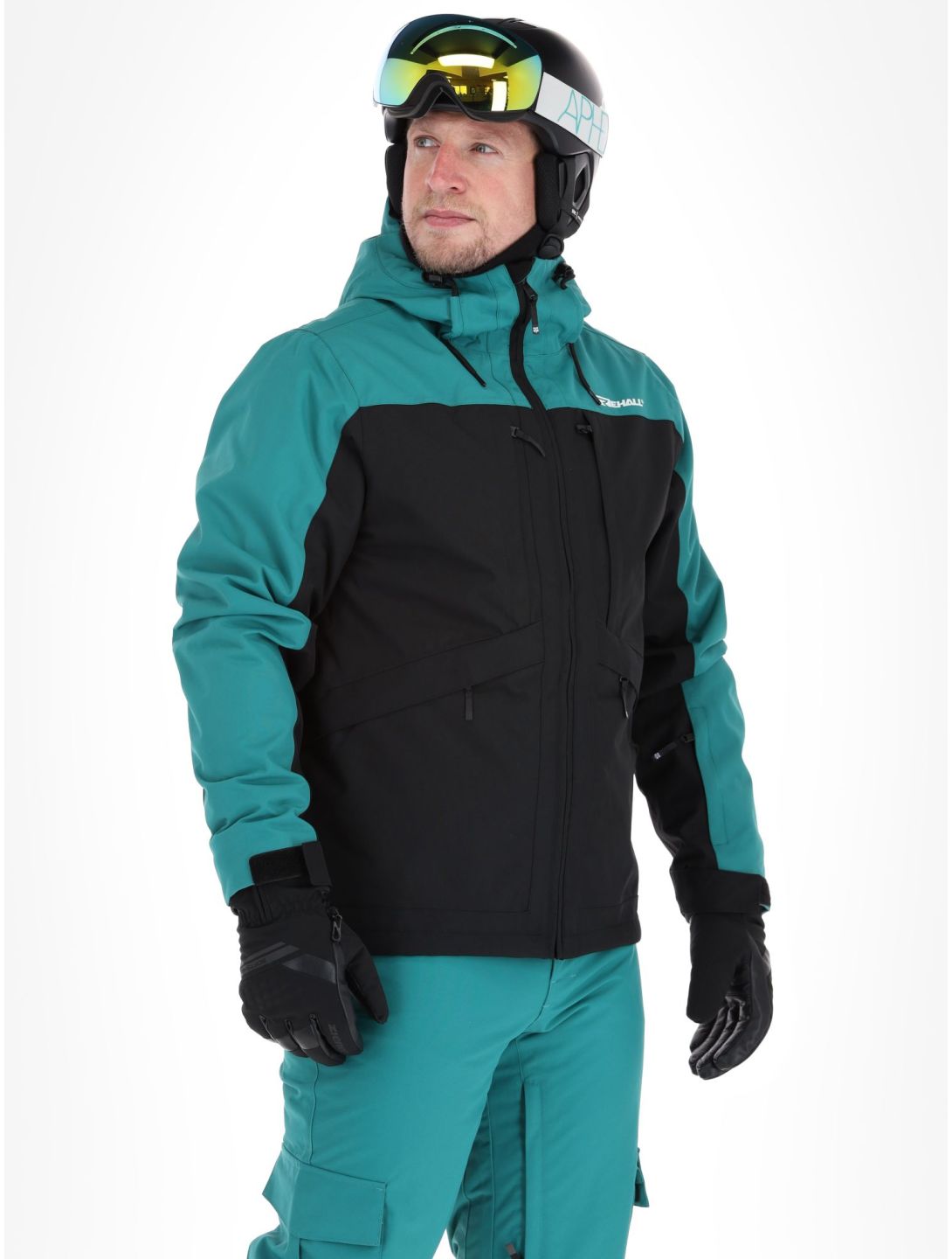 Rehall, Denver-R Skijacke Herren Teal green blau, schwarz 