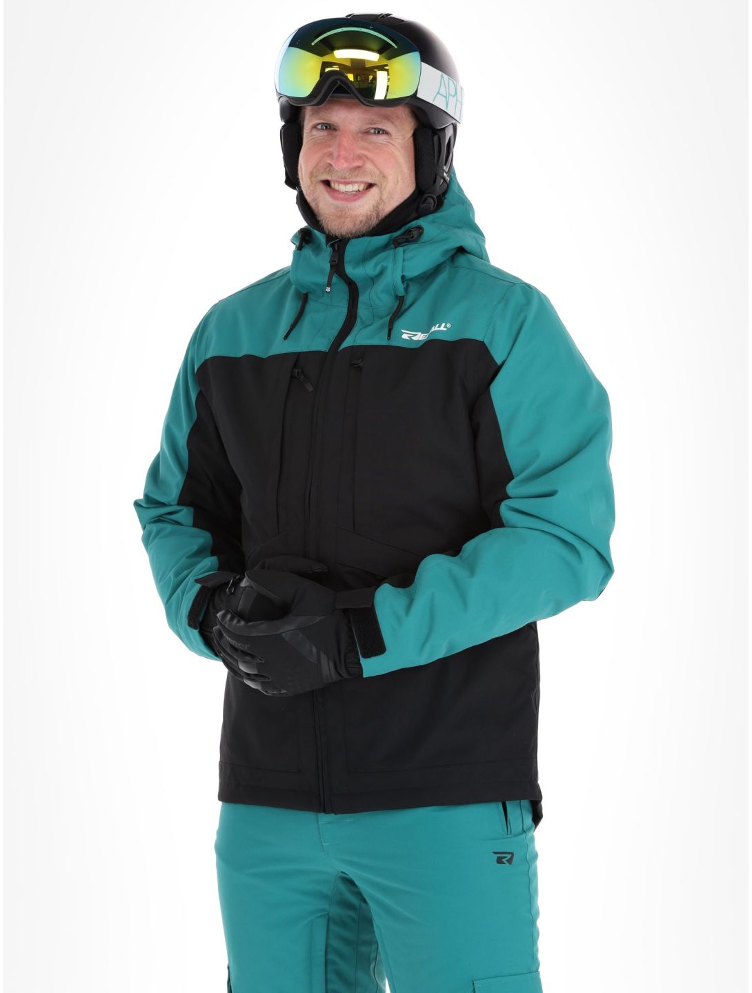 Rehall, Denver-R Skijacke Herren Teal green blau, schwarz 