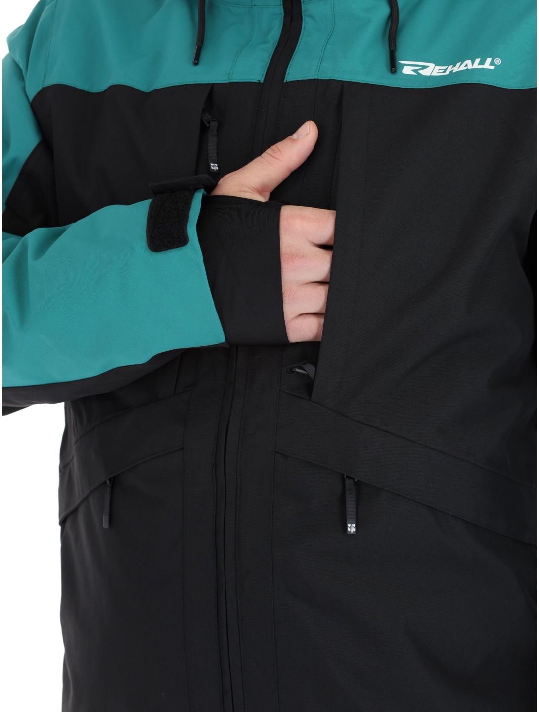 Rehall, Denver-R Skijacke Herren Teal green blau, schwarz 