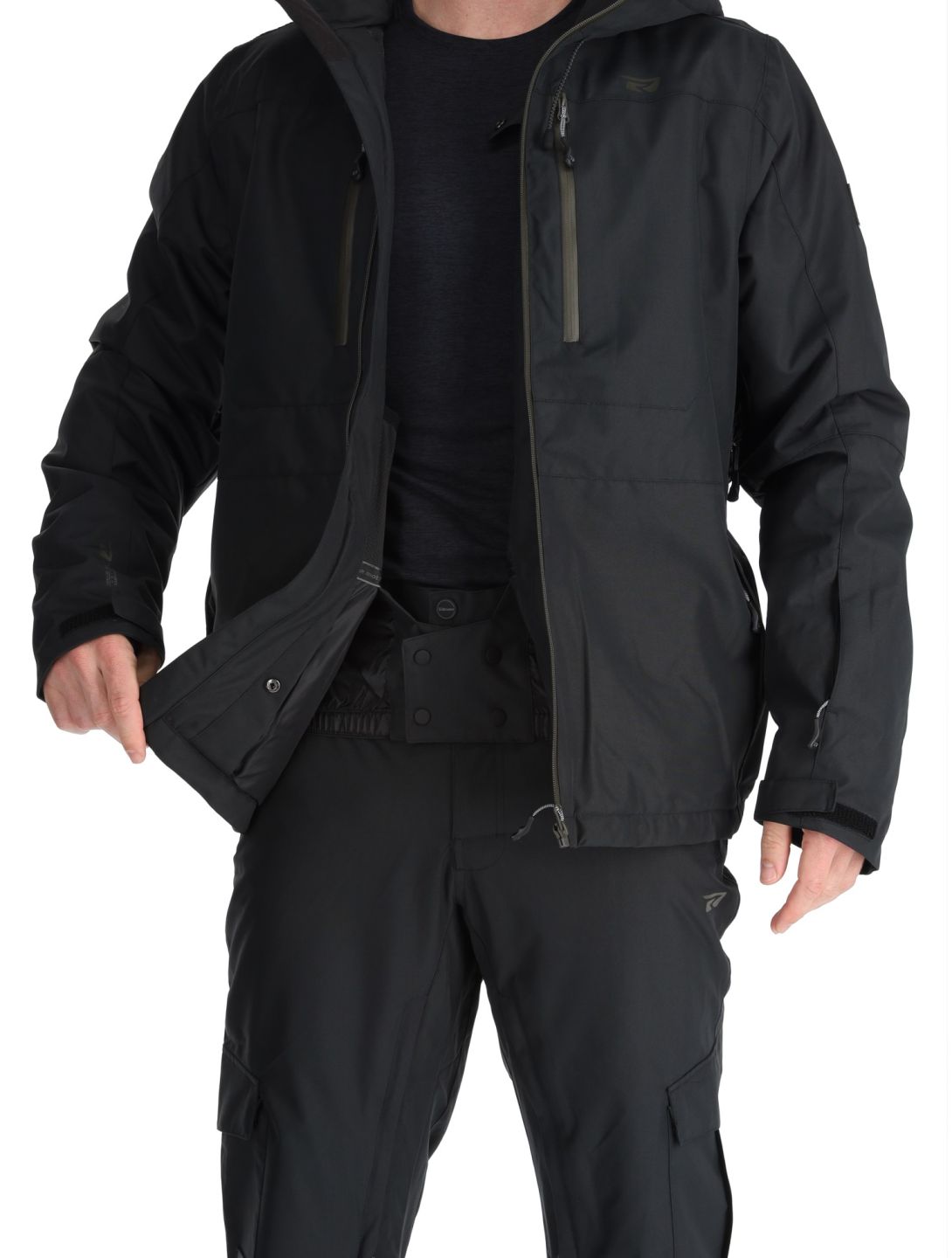 Rehall, Elgon-R Skijacke Herren Black schwarz 