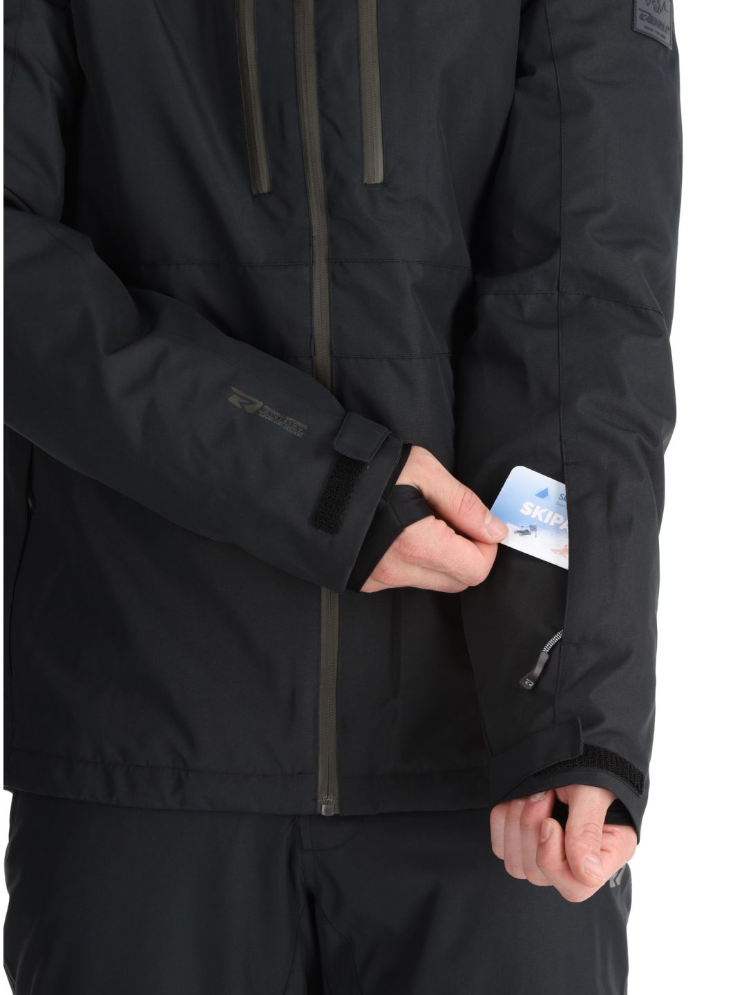 Rehall, Elgon-R Skijacke Herren Black schwarz 