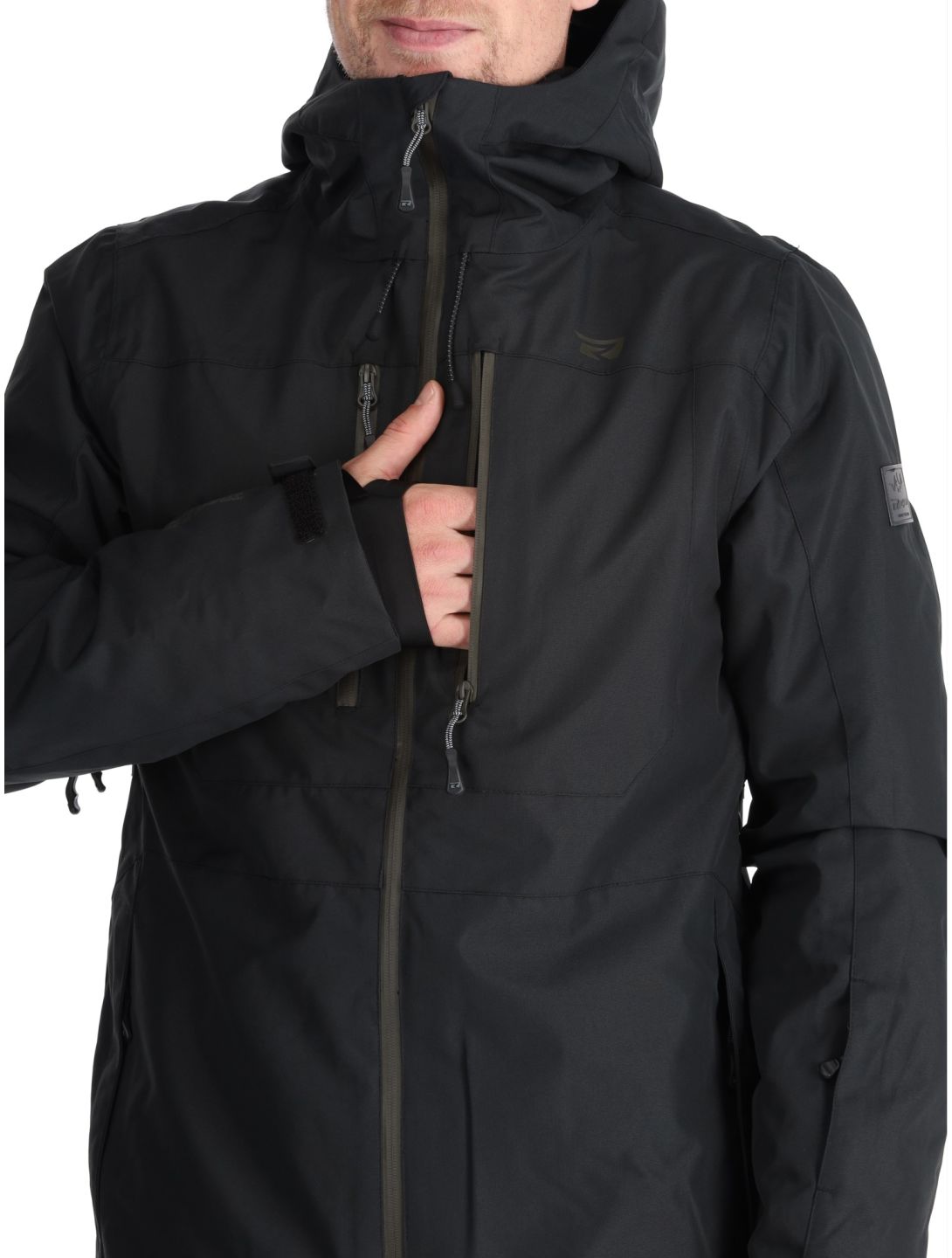 Rehall, Elgon-R Skijacke Herren Black schwarz 