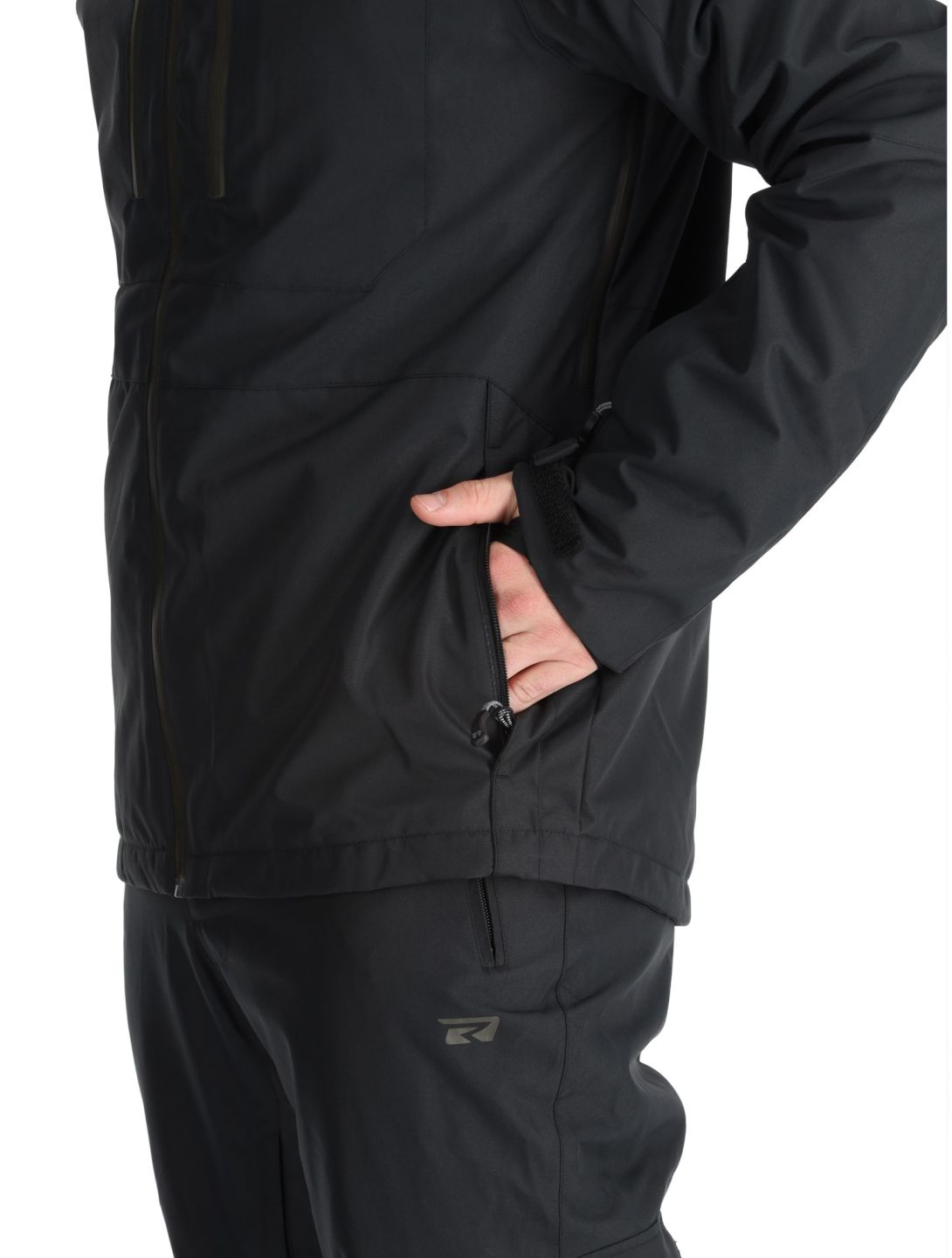 Rehall, Elgon-R Skijacke Herren Black schwarz 