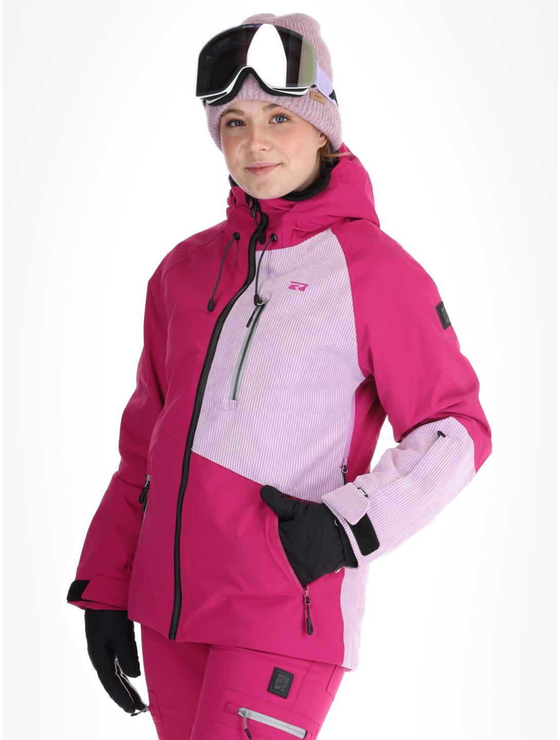 Rehall, Faye-R Skijacke Damen Festival Fuchsia rosa, violett 