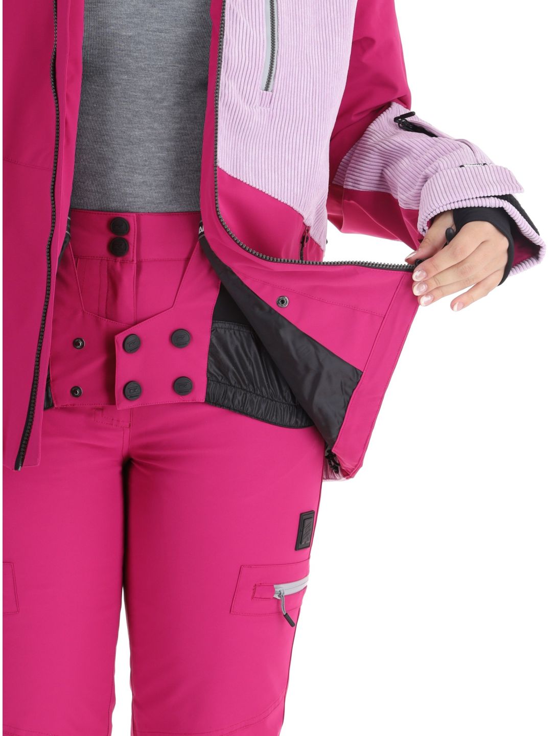 Rehall, Faye-R Skijacke Damen Festival Fuchsia rosa, violett 