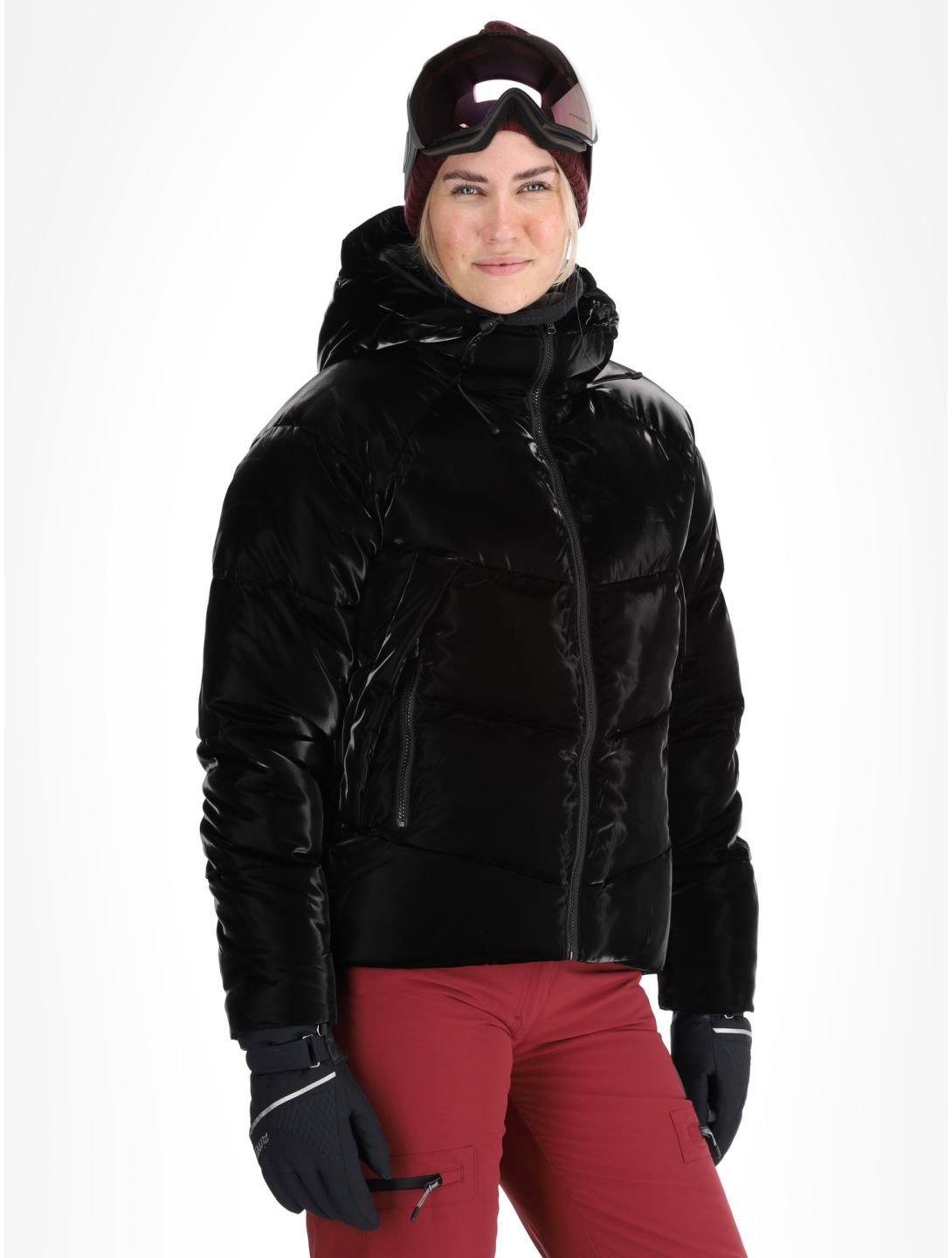 Rehall, Felix-R Skijacke Damen Metallic Black schwarz 