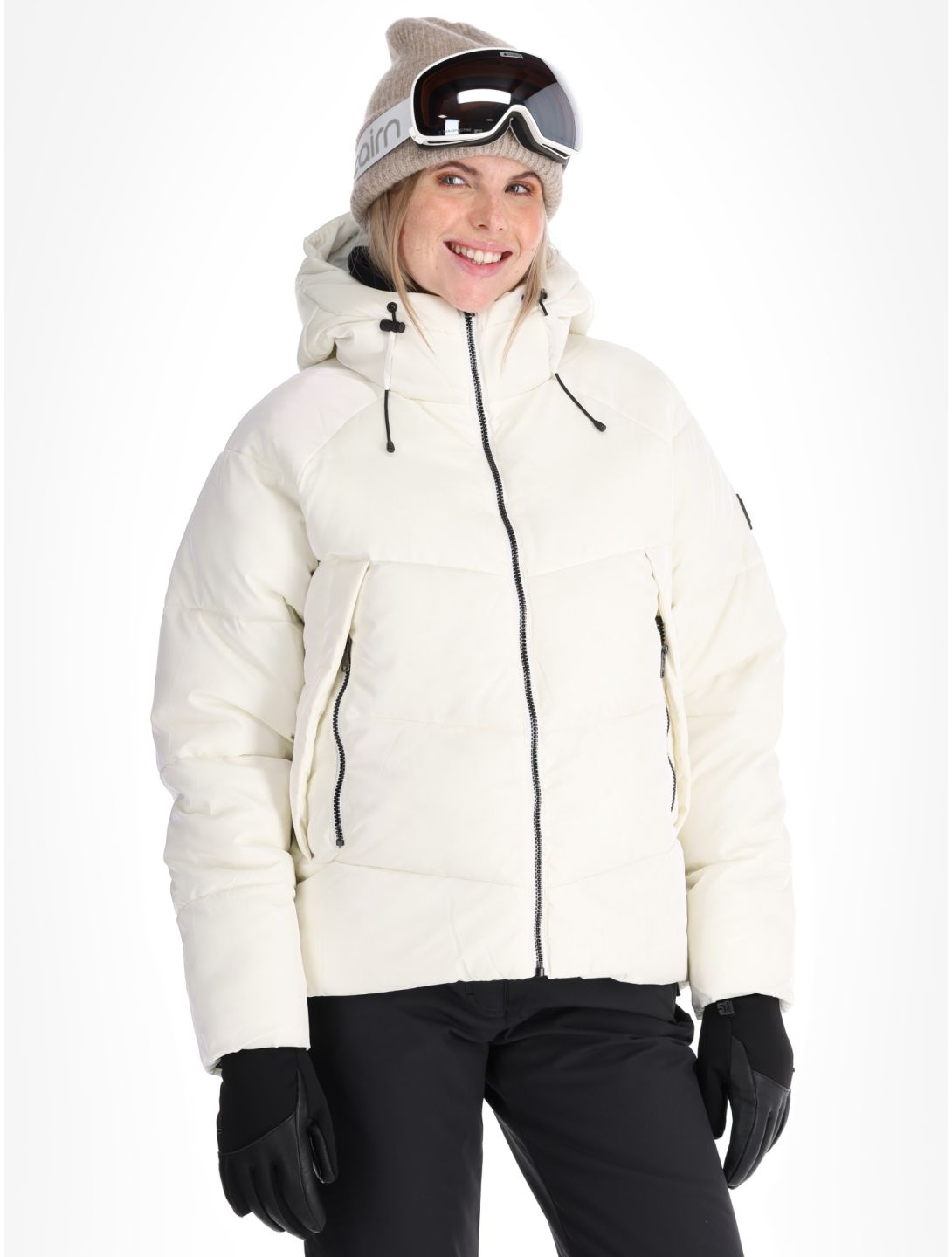 Rehall, Felix-R Skijacke Damen Metallic White weiß 