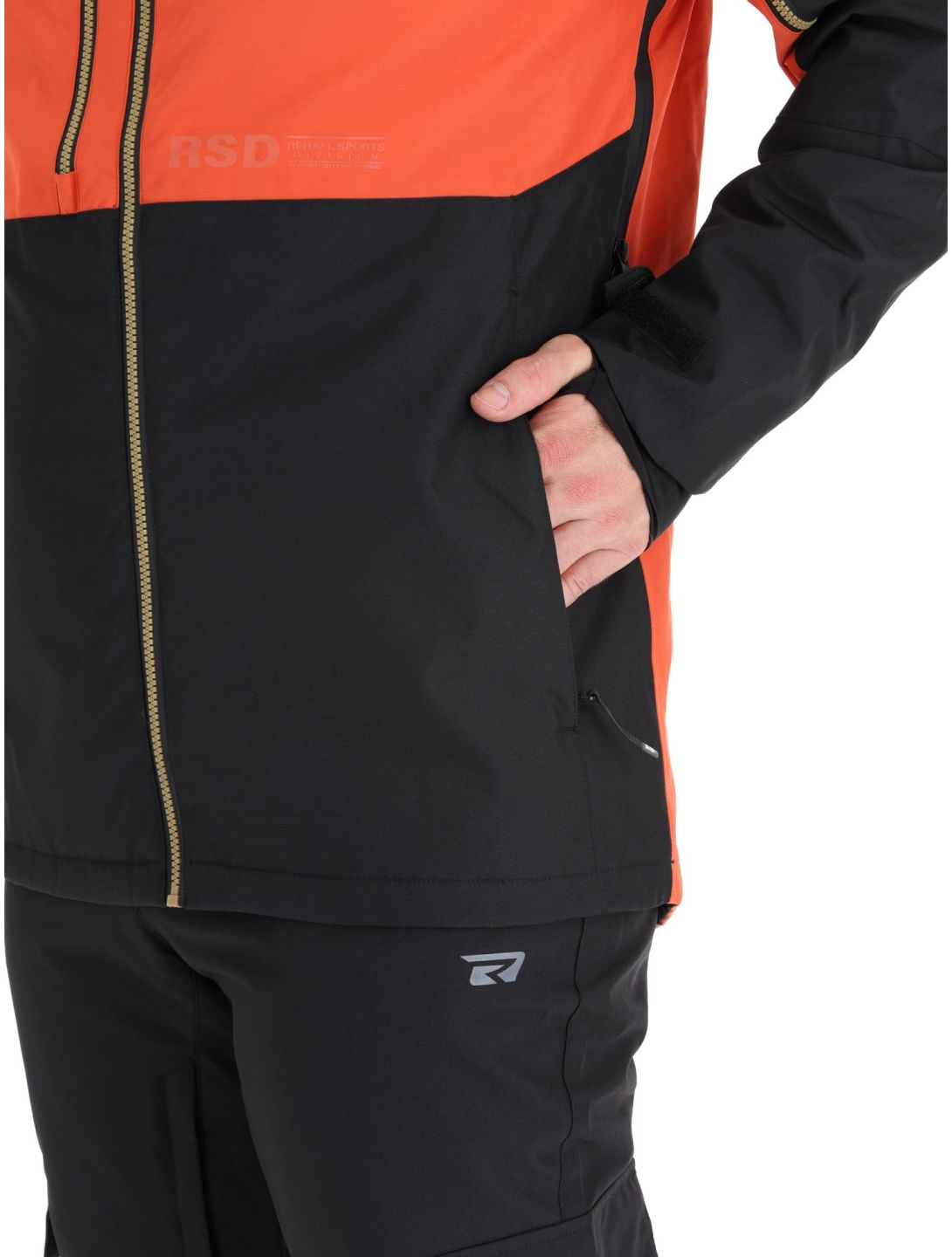 Rehall, Geri-R Skijacke Herren Rust braun, schwarz 