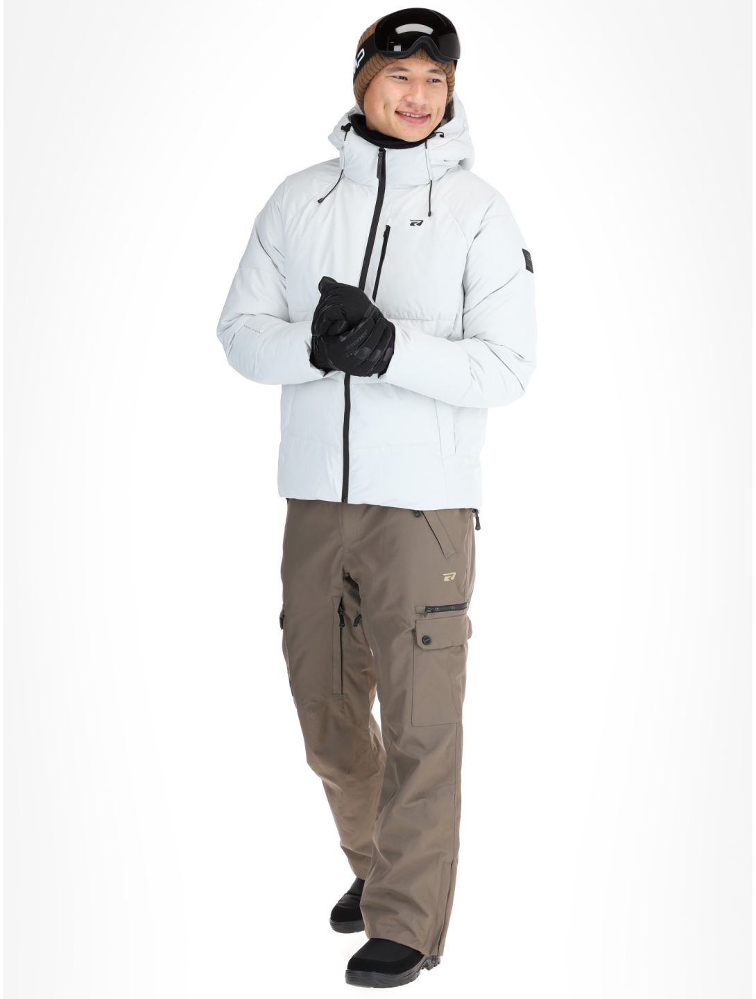 Rehall, Gery-R Skijacke Herren Light Grey grau 