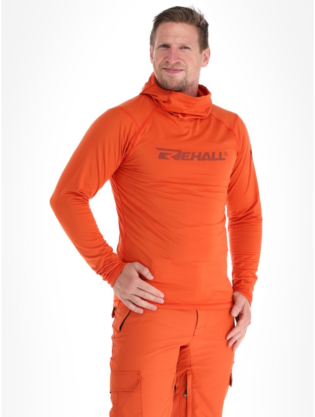 Rehall, Hoffa-R Thermoshirt Herren Rust rot 