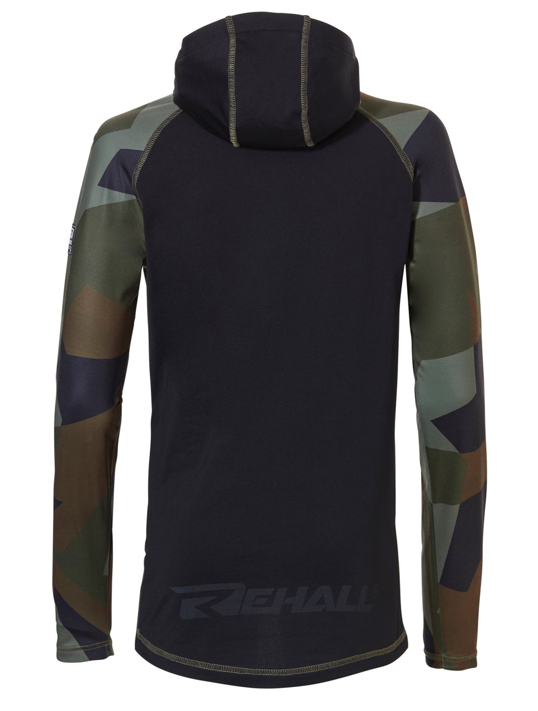 Rehall, Hoffa-R-Jr. Thermoshirt Kinder Camo Olive grün, schwarz 