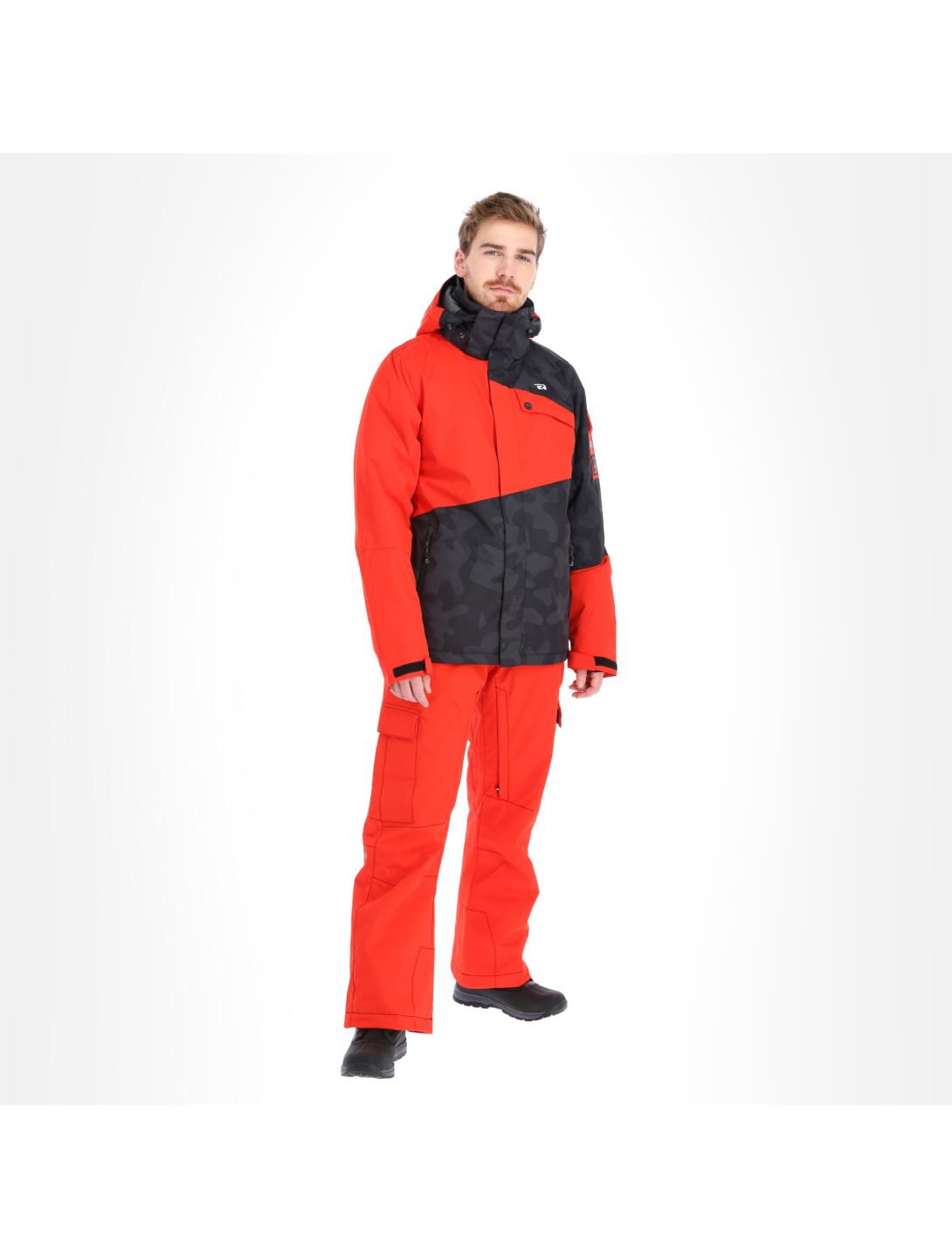 Rehall, Isac-R Skijacke Herren flame rot