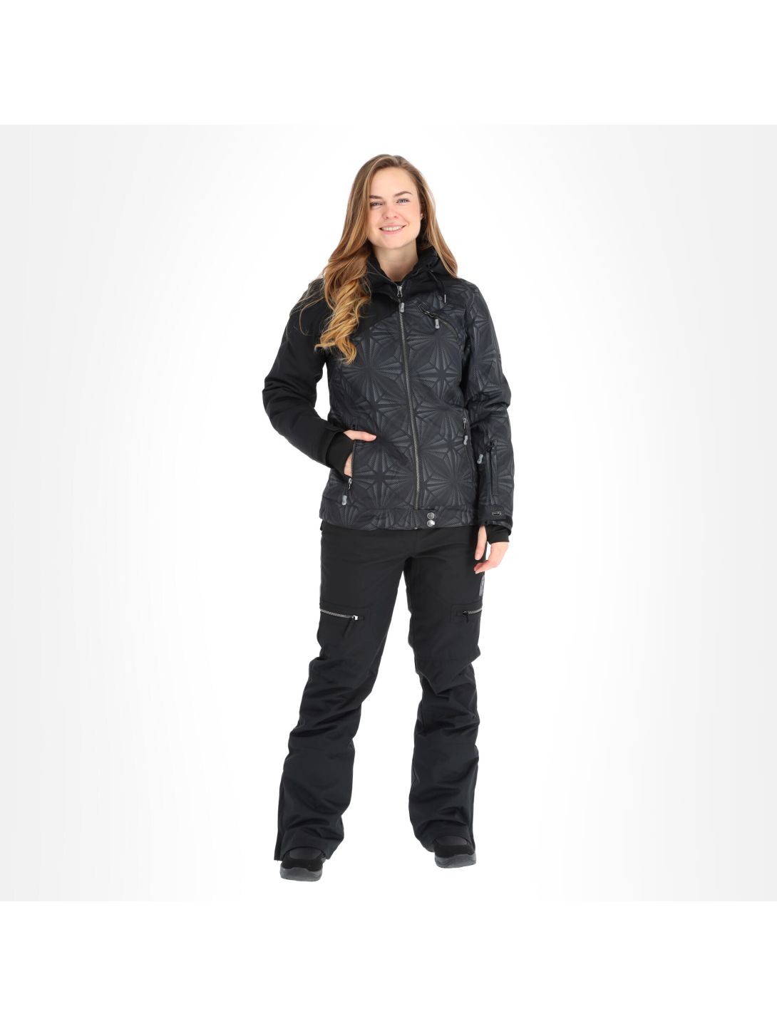 Rehall, Josey-R Skijacke Damen spiderstar schwarz