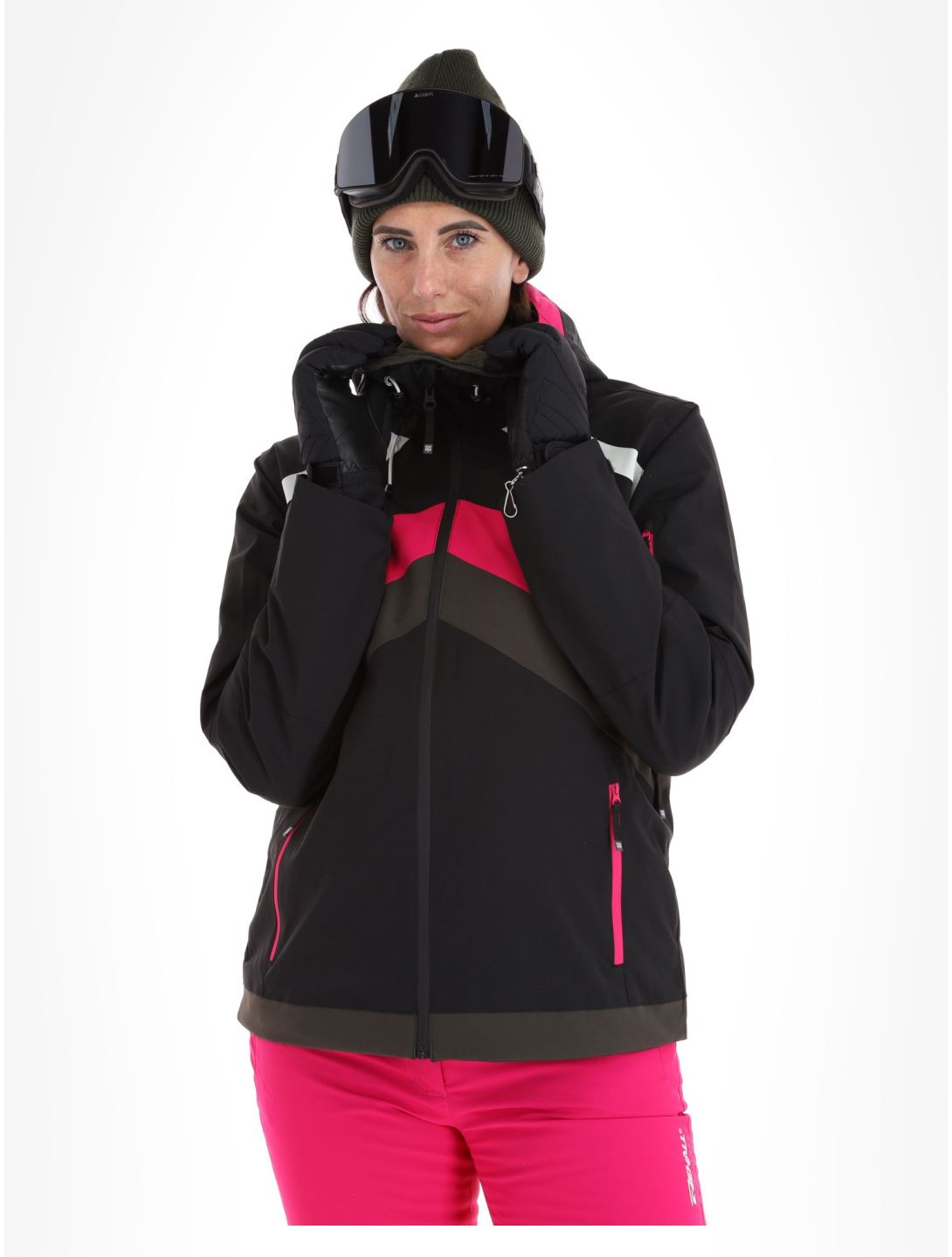 Rehall, June-R Skijacke Damen Black schwarz 