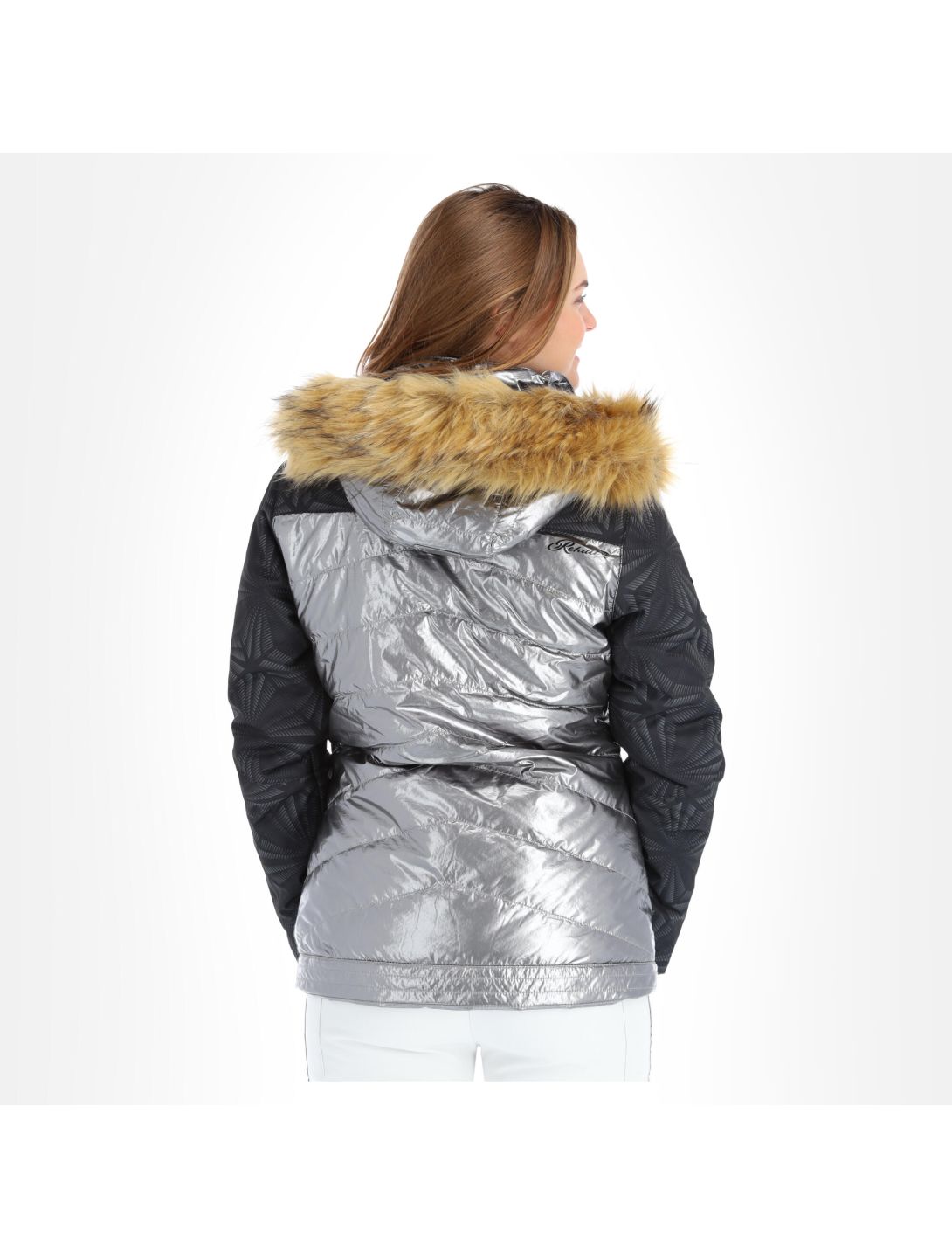 Rehall, Jutta-R Skijacke Damen metallic grau