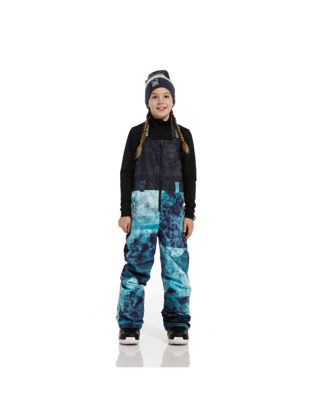 Rehall, Katy-R-Jr Skihose Kinder graphic aqua blau