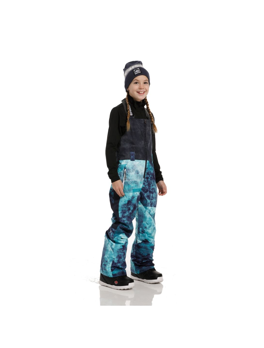 Rehall, Katy-R-Jr Skihose Kinder graphic aqua blau