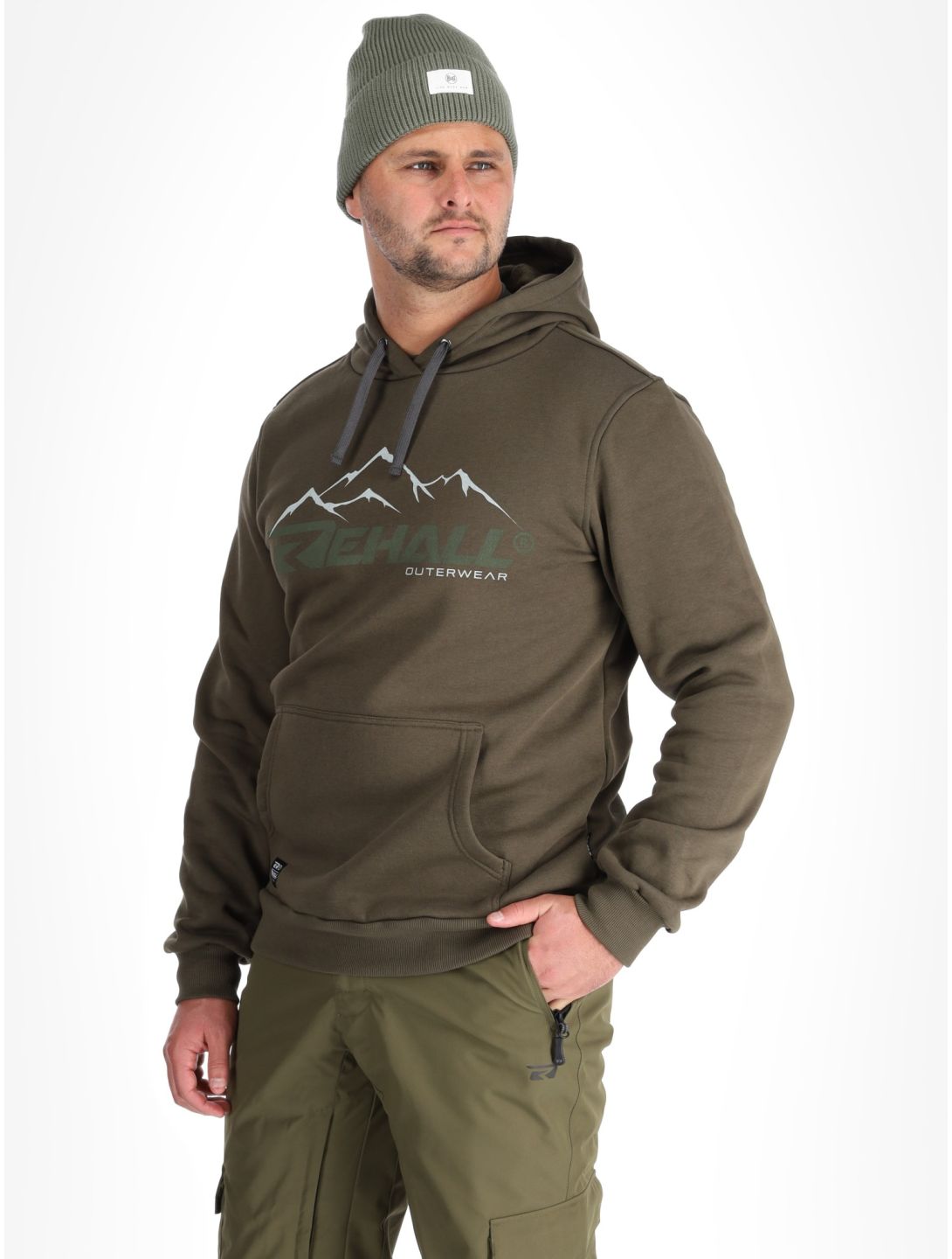 Rehall, Kick-R Jacke Herren Olive grün 