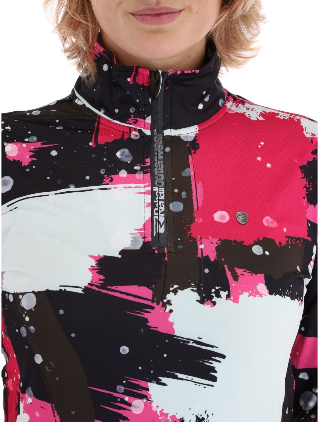 Rehall, Kimi-R Thermoshirt Damen Camo Abstract Brite Pink mehrfarbig, rosa 