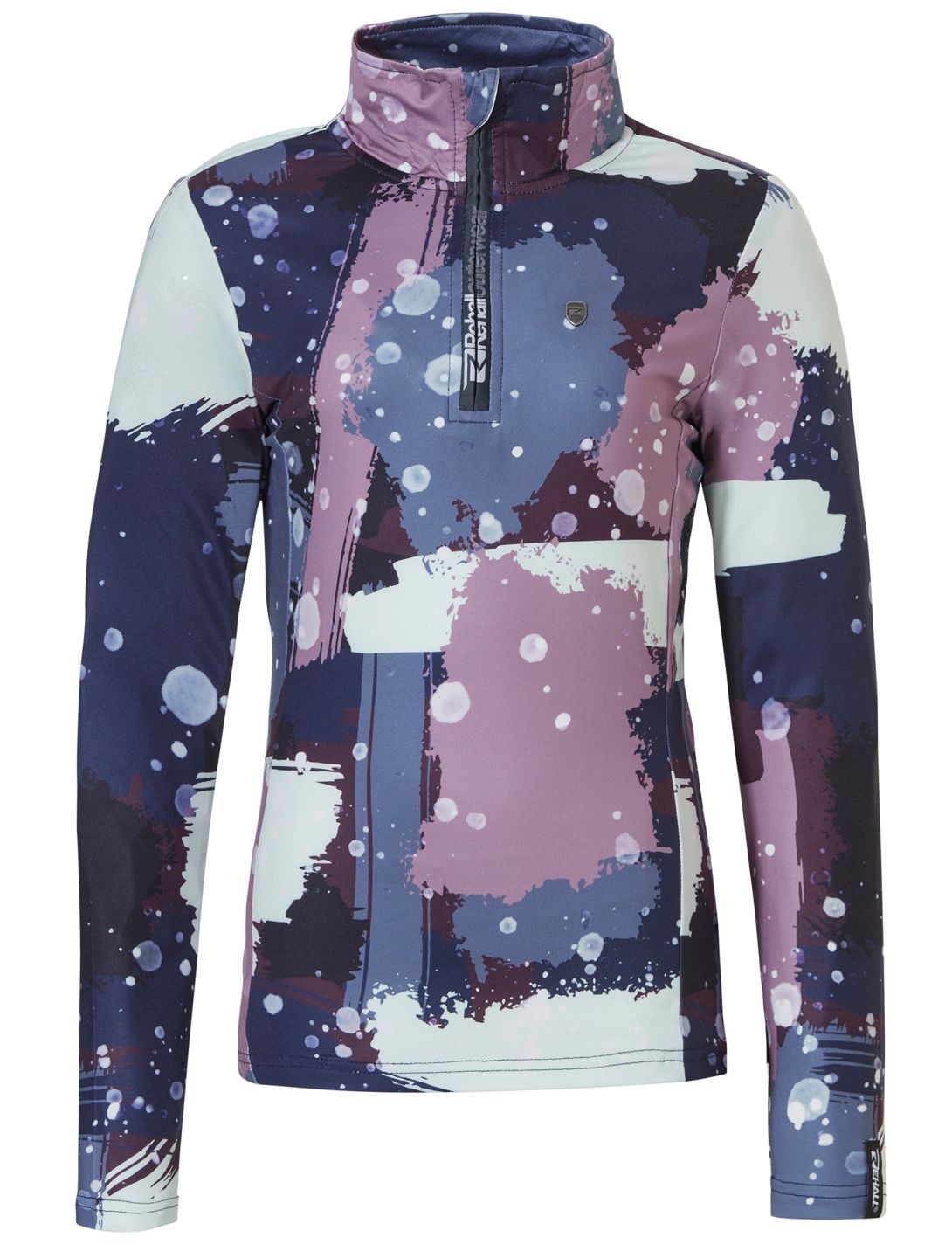 Rehall, Kimi-R-Jr. Thermoshirt Kinder Camo Abstract Lavender mehrfarbig, violett 