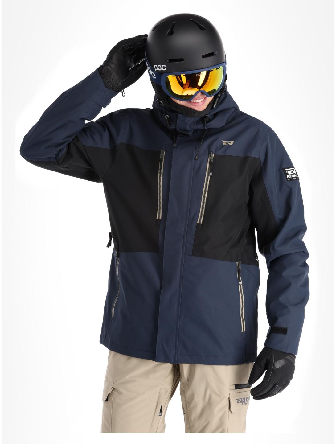 Rehall, Lark-R Skijacke Herren Navy blau 