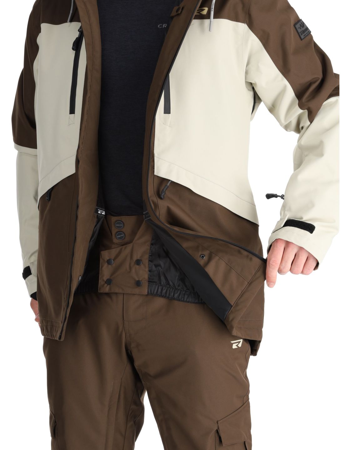 Rehall, Lhotse-R Skijacke Herren Choco beige, braun 