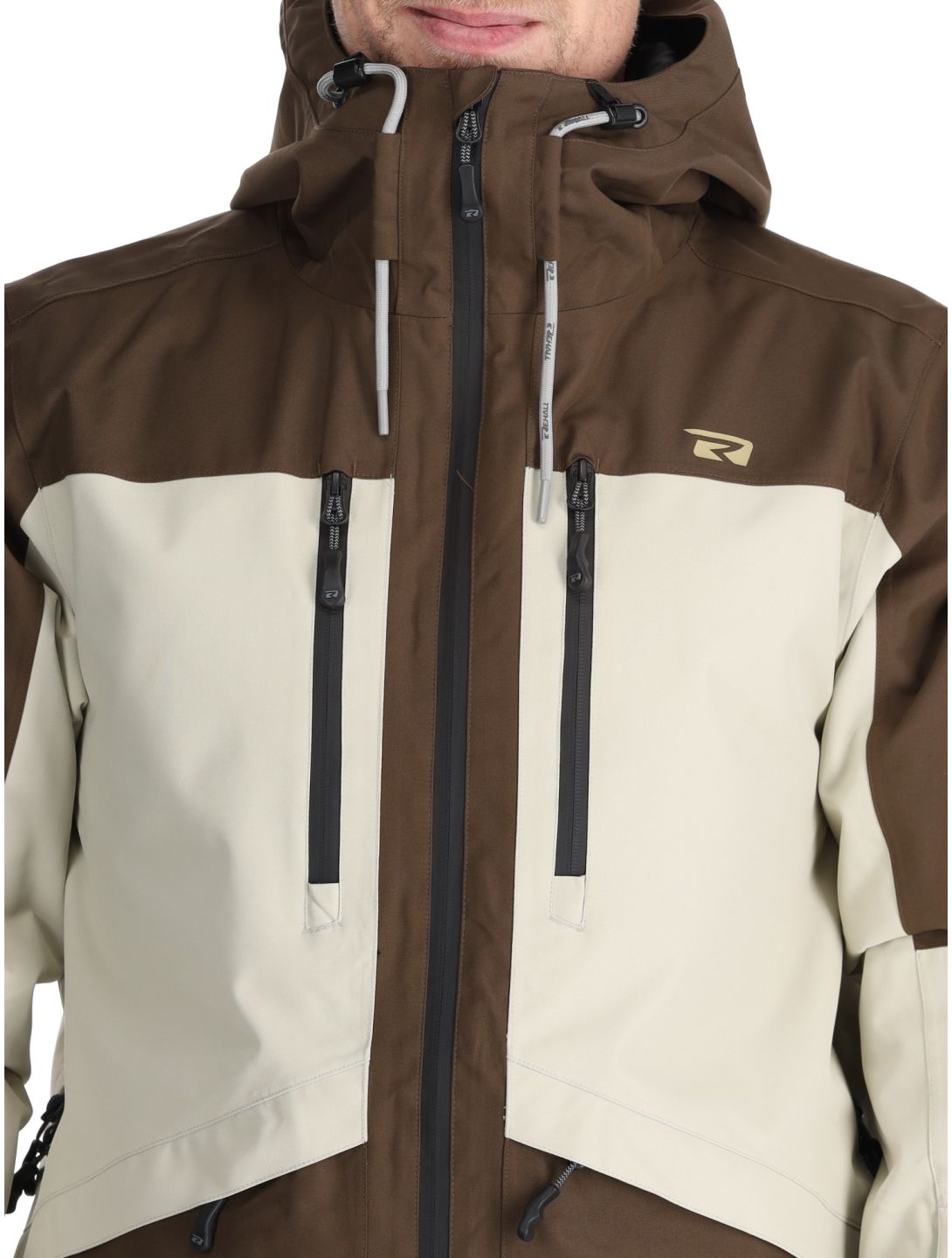 Rehall, Lhotse-R Skijacke Herren Choco beige, braun 