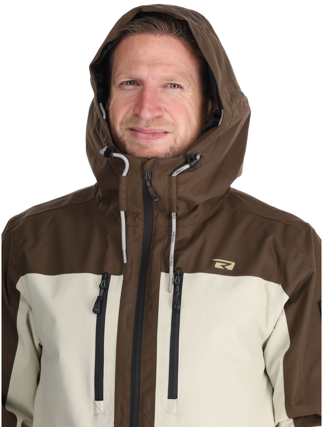 Rehall, Lhotse-R Skijacke Herren Choco beige, braun 