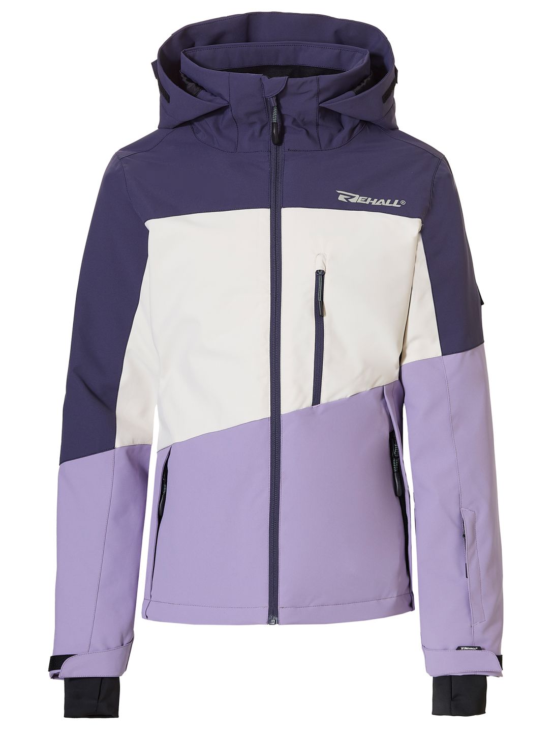 Rehall, Liv-R Skijacke Kinder Dusk beige, violett 