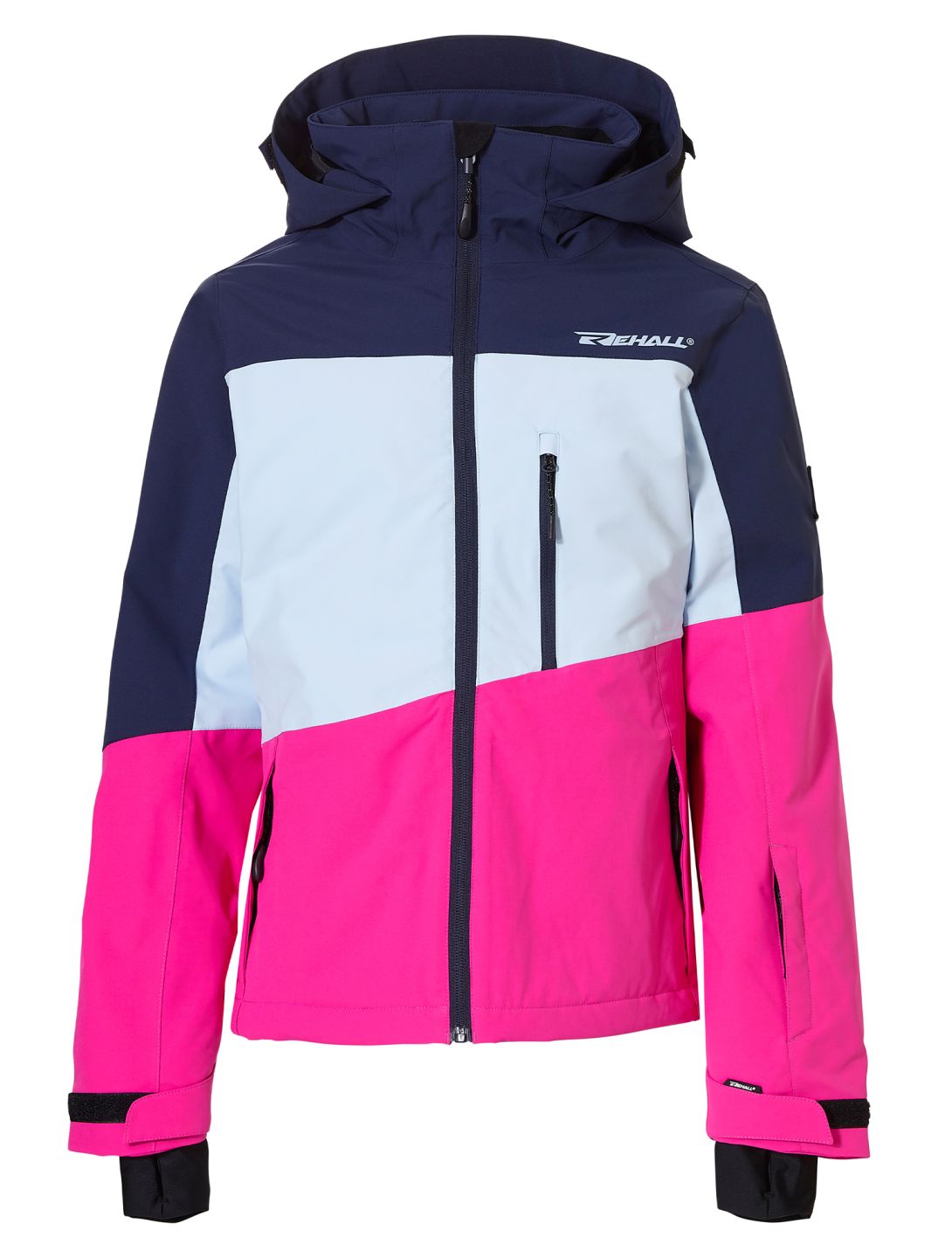 Rehall, Liv-R Skijacke Kinder Skyway blau, rosa 