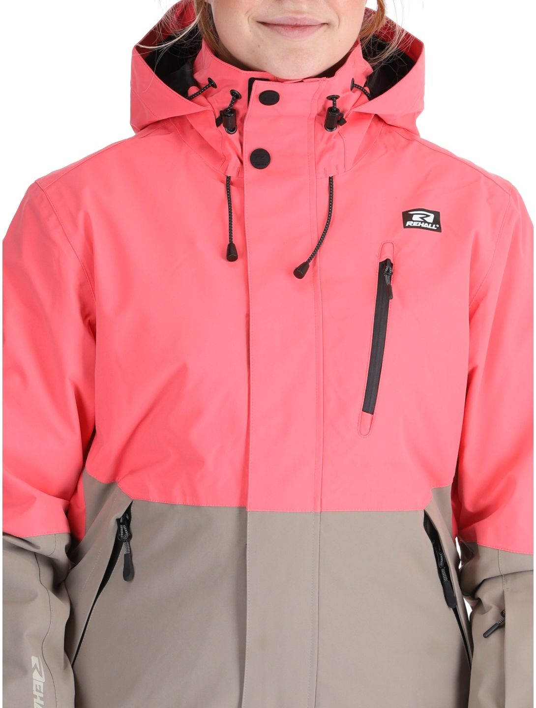 Rehall, Liza-R Skijacke Damen Calypso Coral beige, rosa 