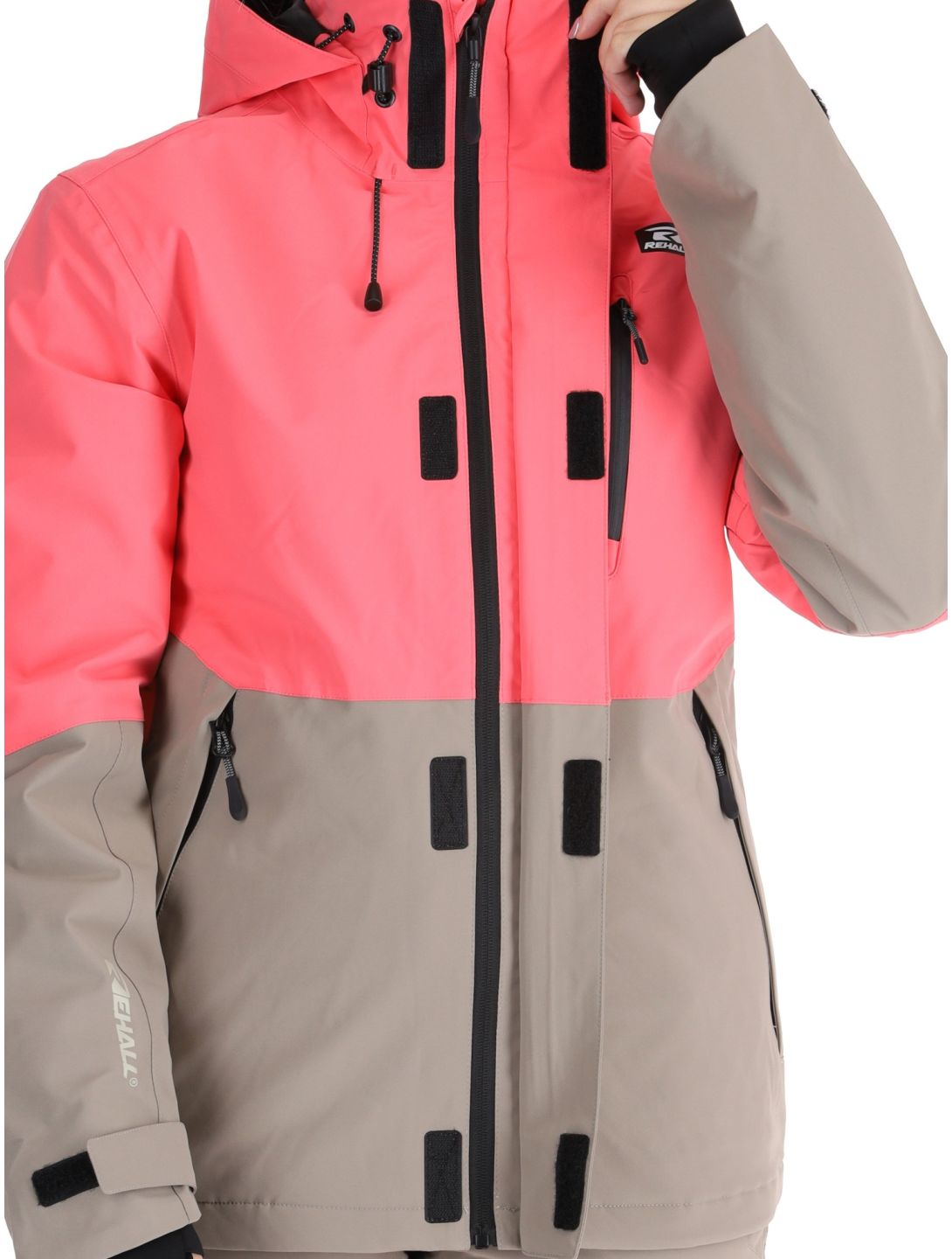 Rehall, Liza-R Skijacke Damen Calypso Coral beige, rosa 